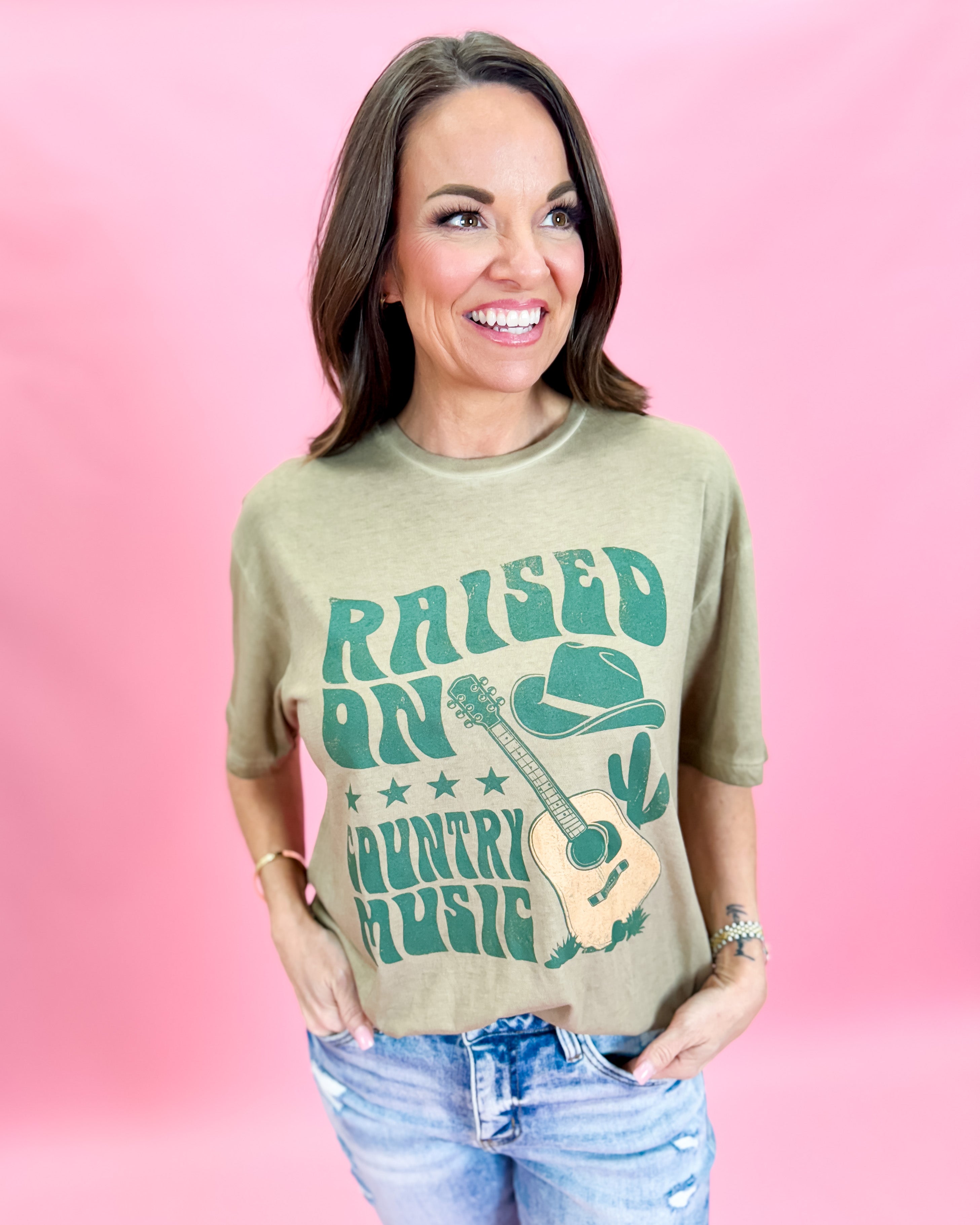 Raised On Country Graphic Tee