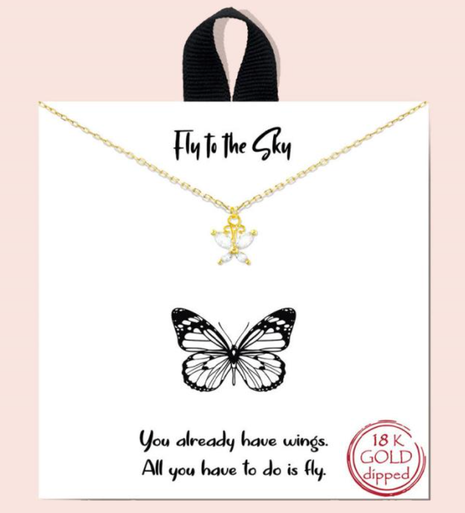 Fly to the Sky Necklace
