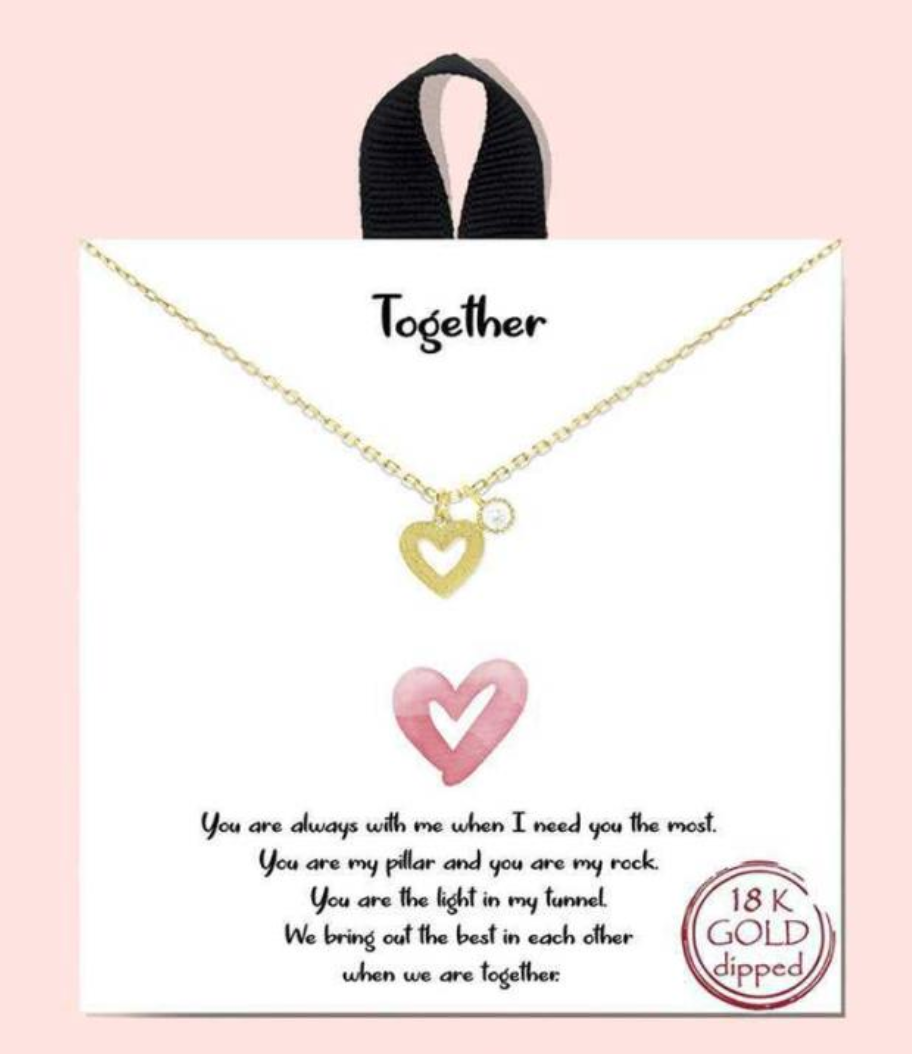 Together Mini Heart Necklace