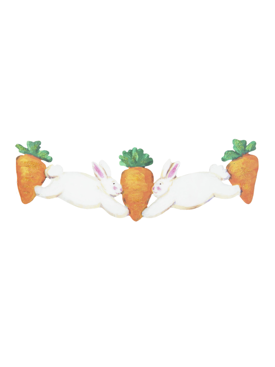 Carrot & Bunny Garland for Changeable Board