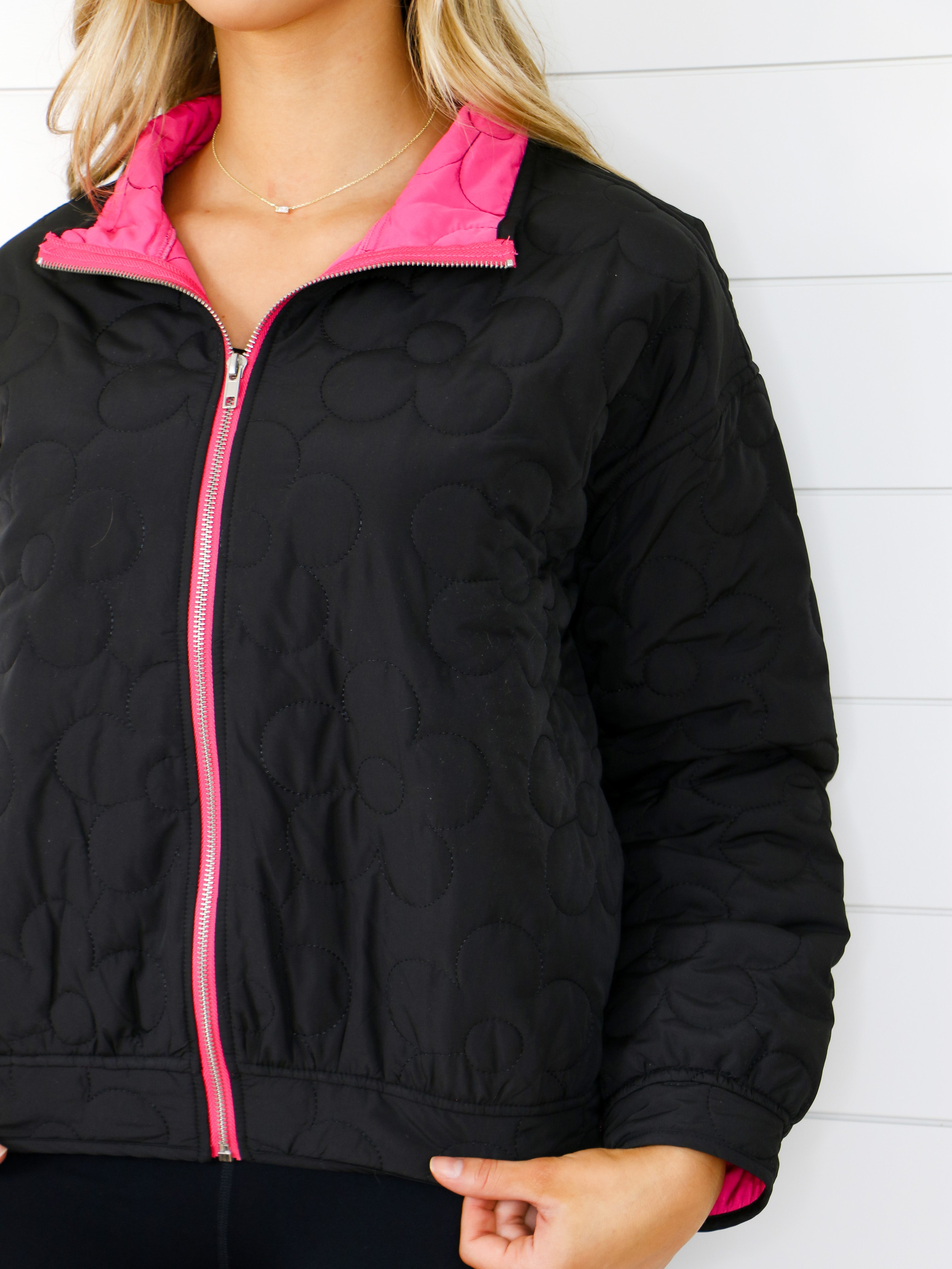 Cloudy Days Puffer Jacket IN BLACK