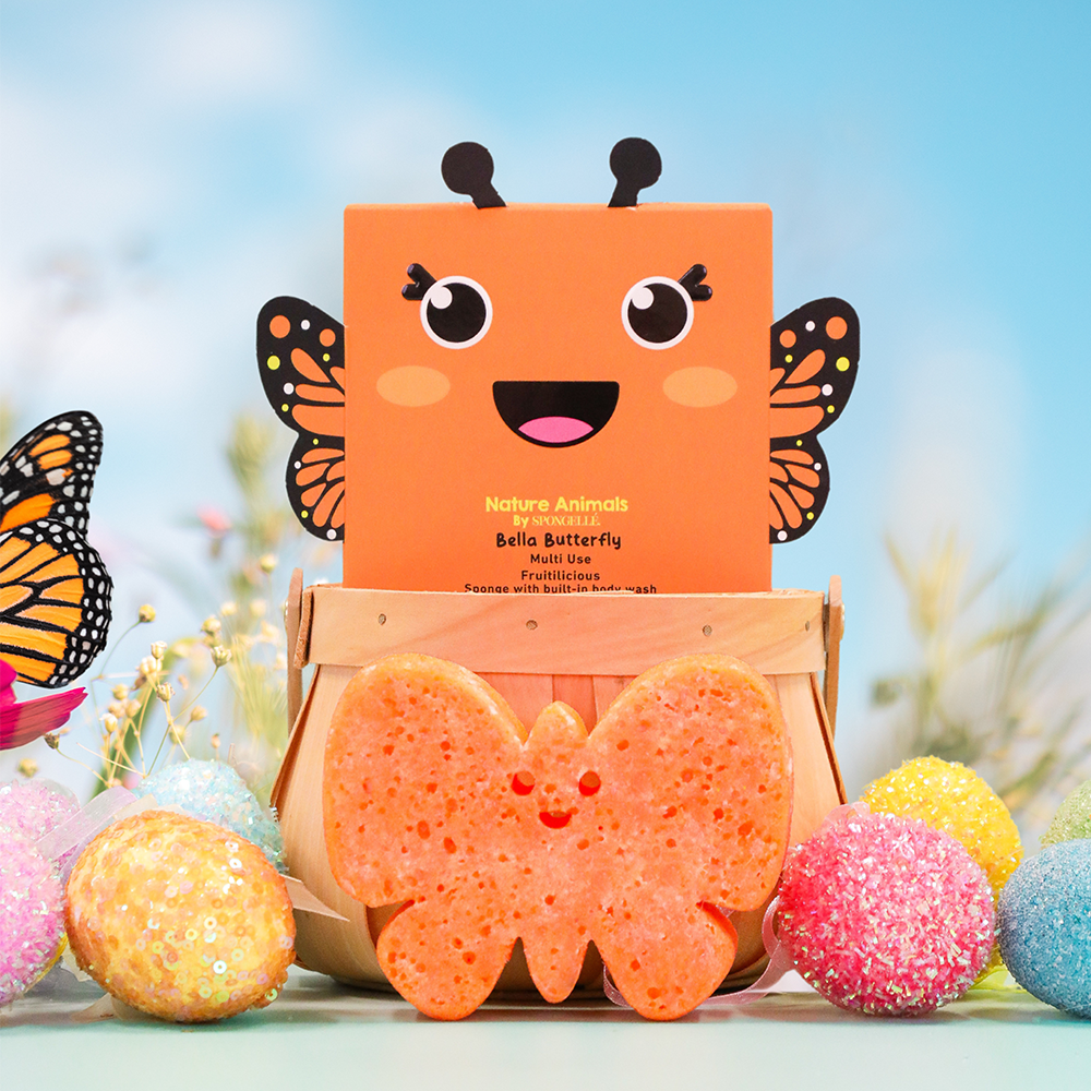Bella Butterfly Nature Animals Sponge | Kids | Kids Products