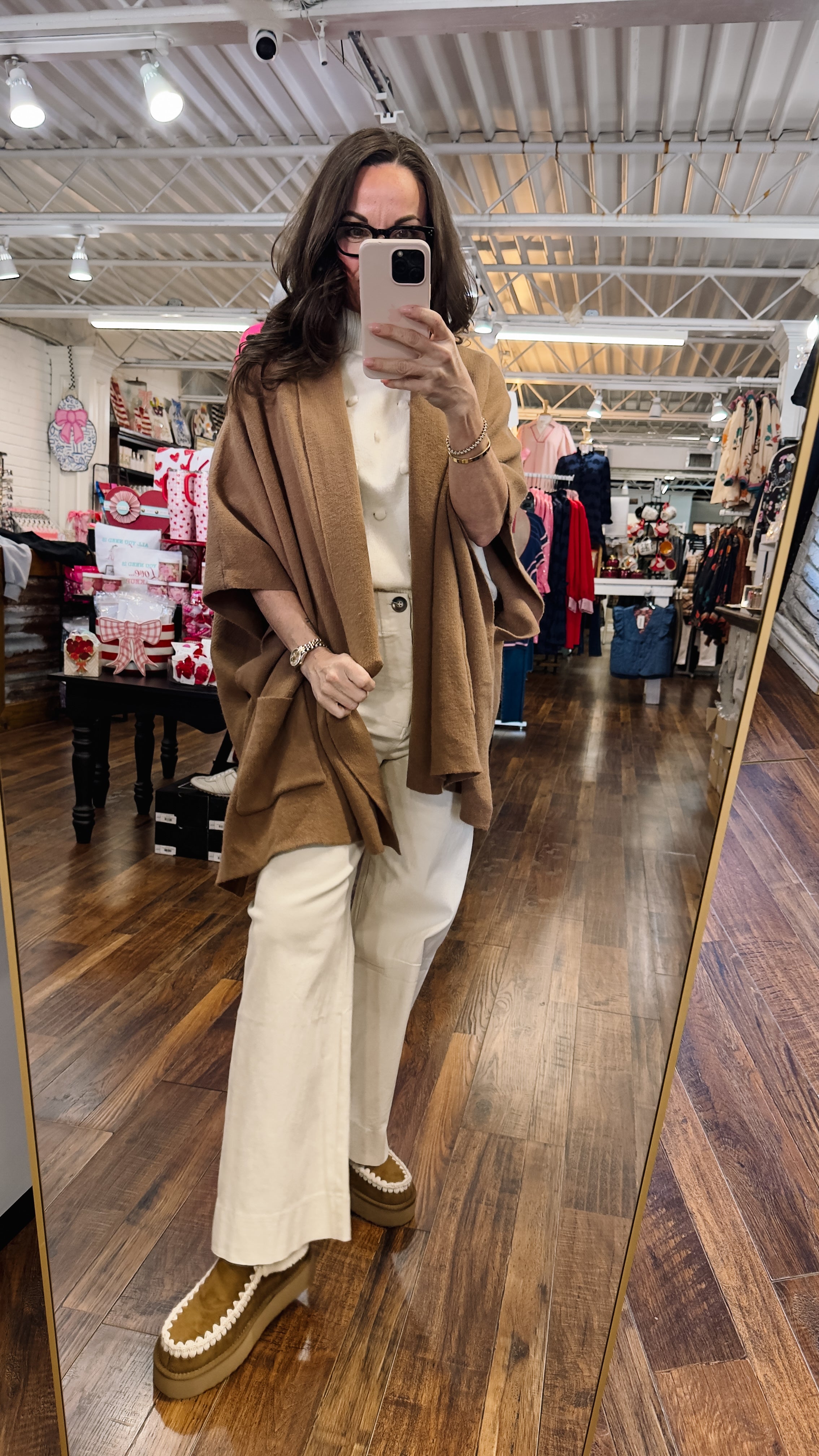 Egg Shell Front Pocket Jeans