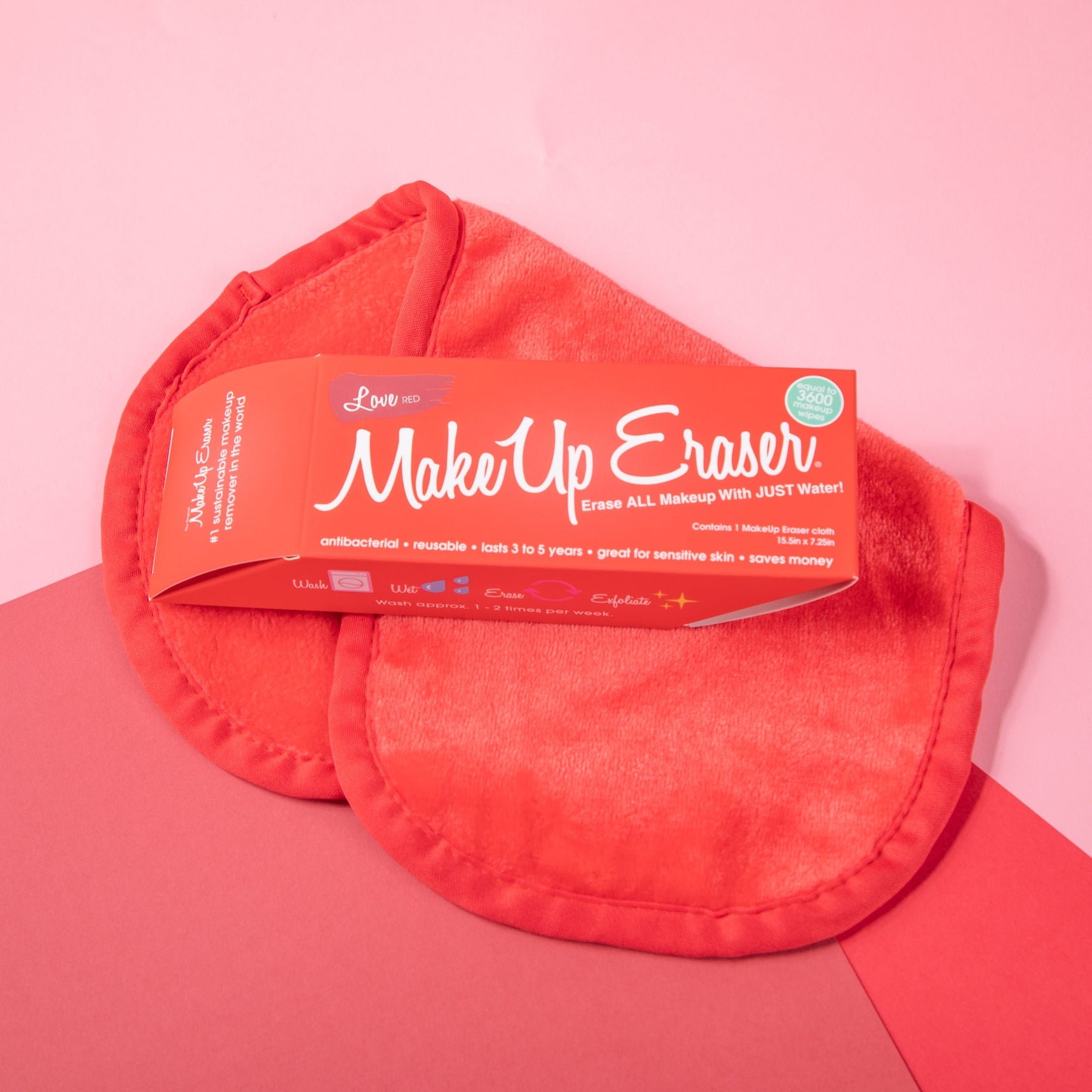 The Original Makeup Eraser in Red