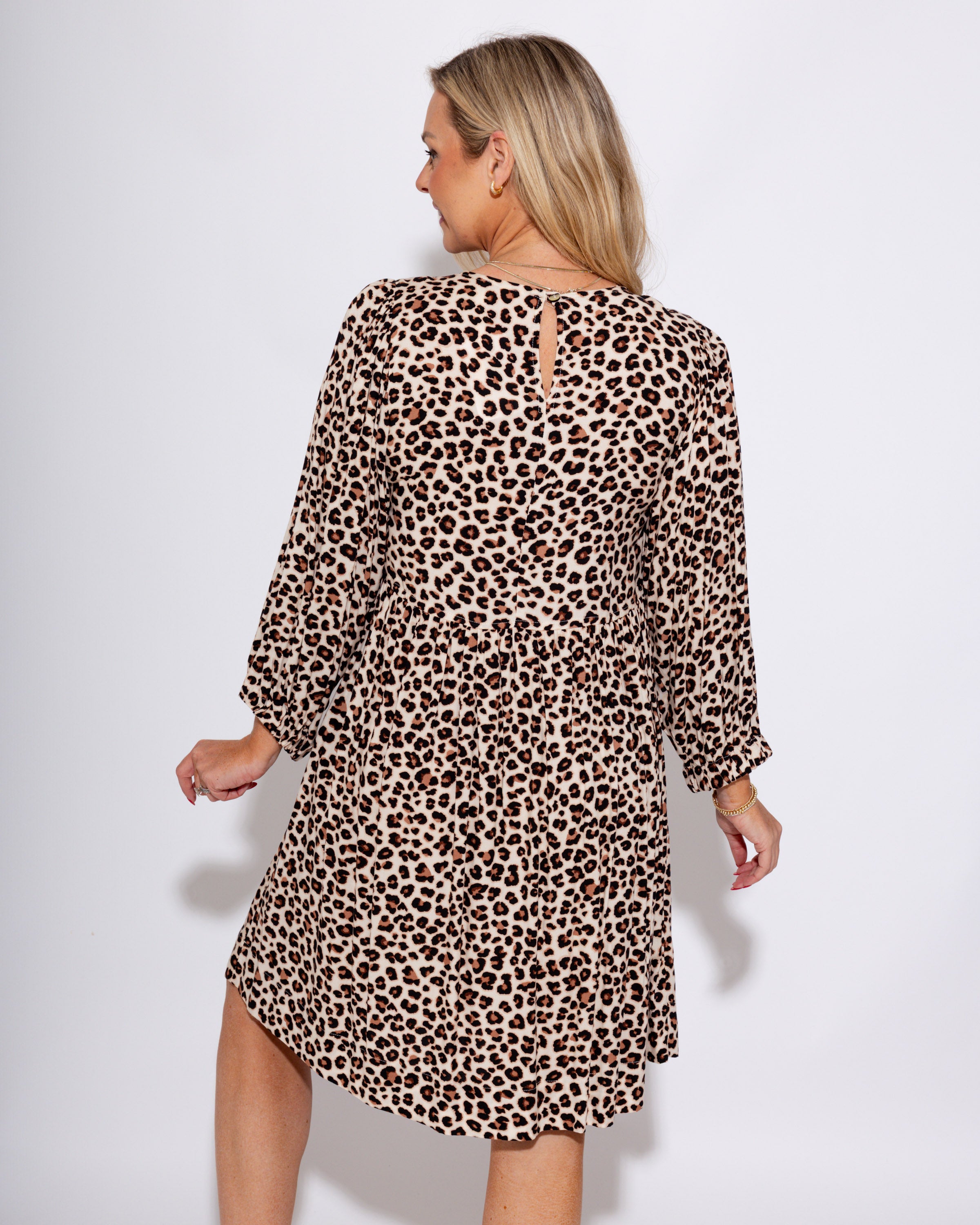 Ivy Jane | Ivory Icon Leopard Dress