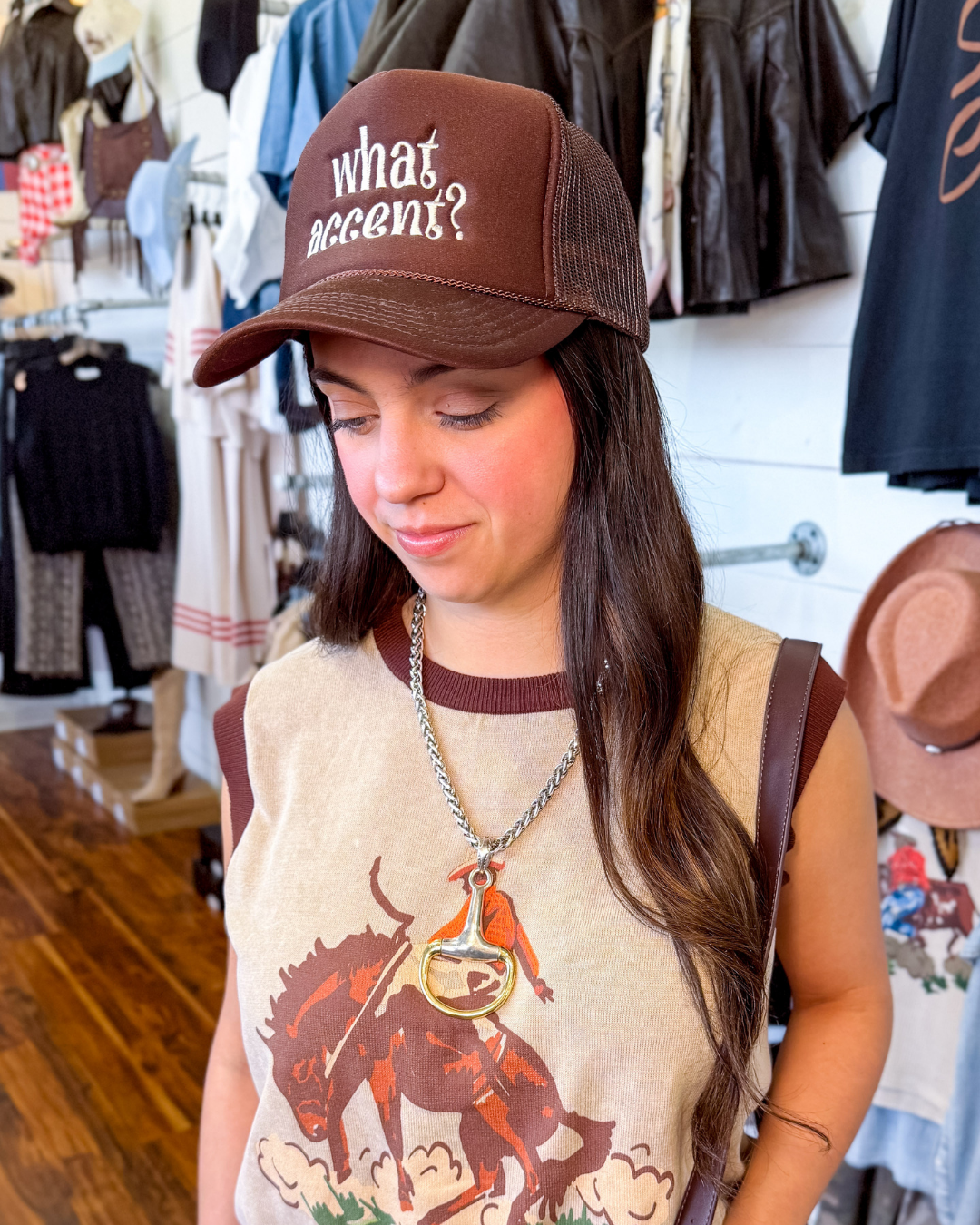 "What Accent?" Trucker Hat