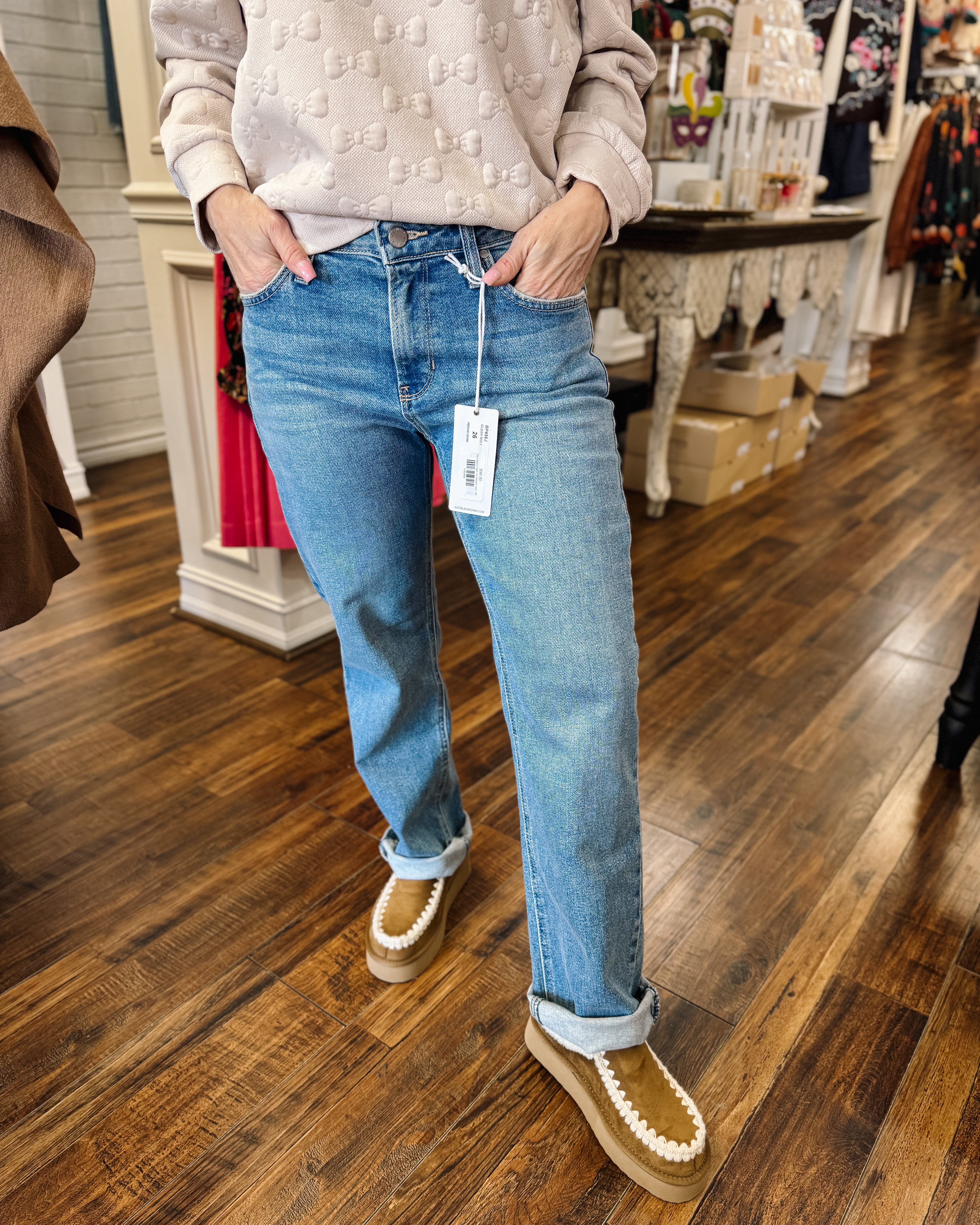 The Classic Clean Cut Straight Jean