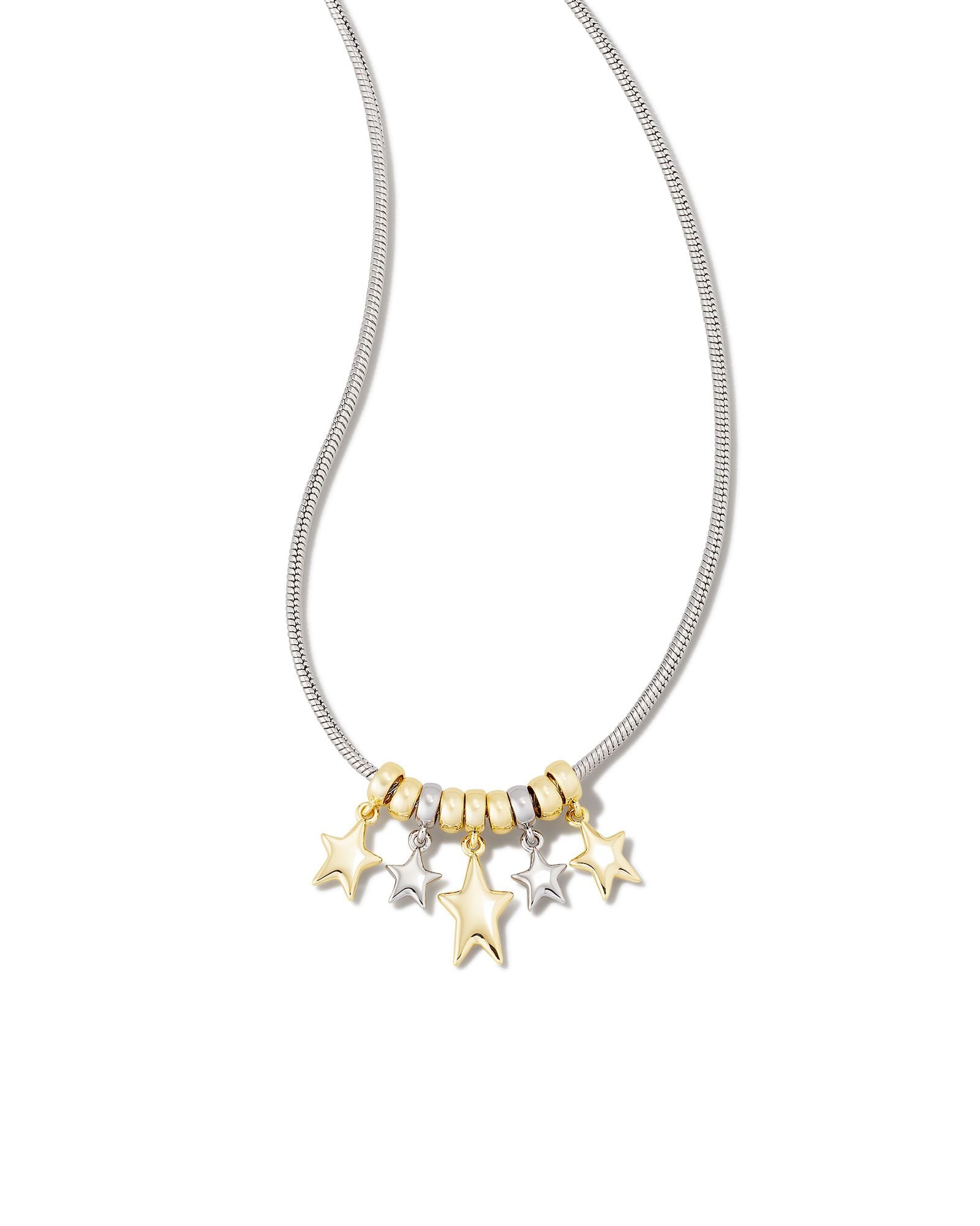 Ada Star Necklace in Mixed Metal