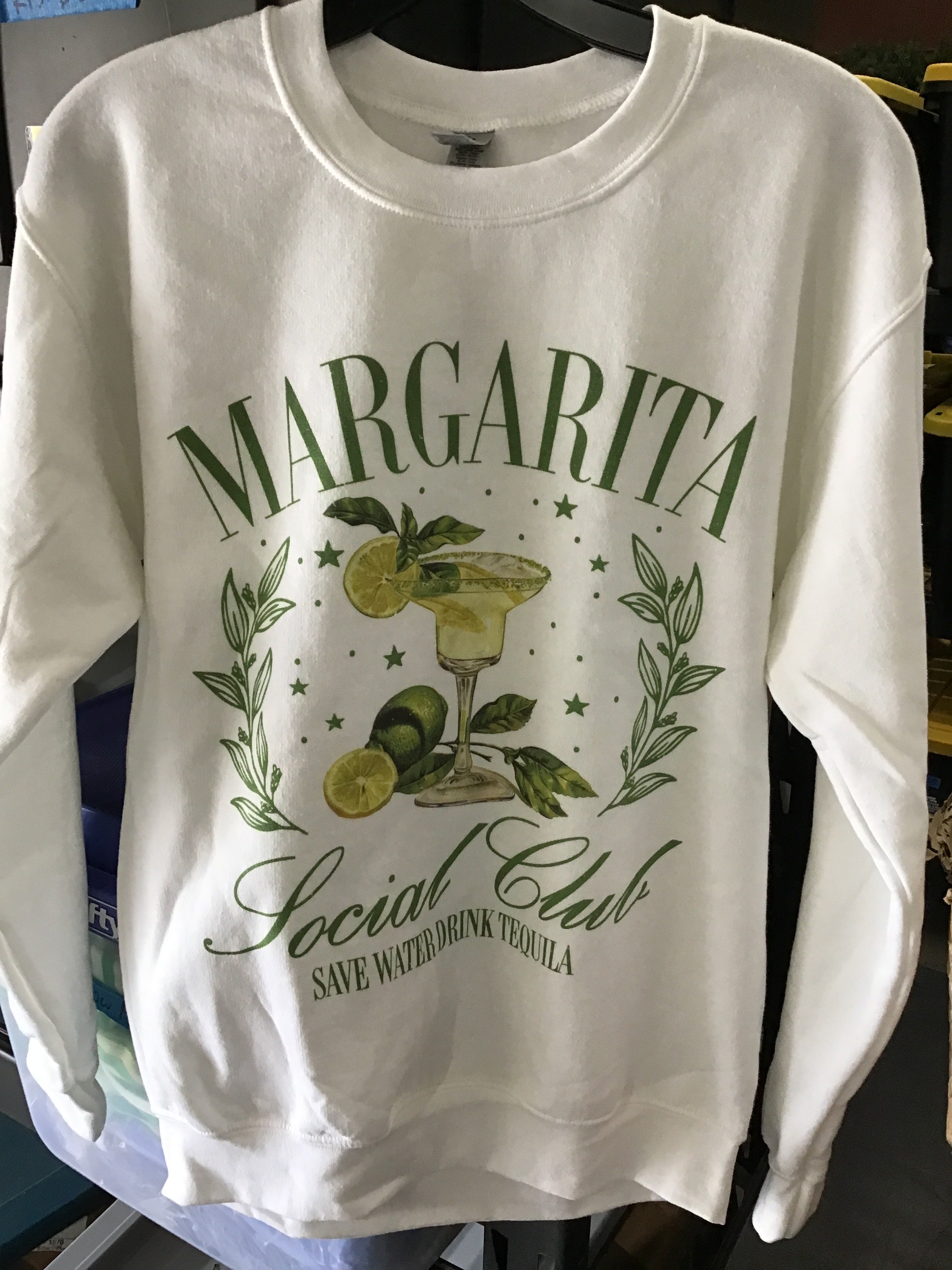 MARGARITA SOCIAL CLUB GRAPHIC SWEATSHIRT