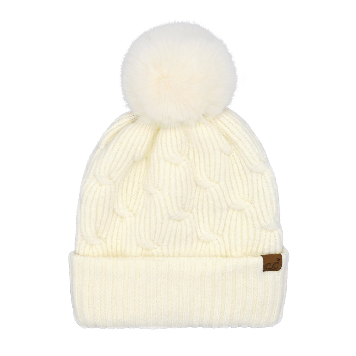 CC Knitted Pom Beanie