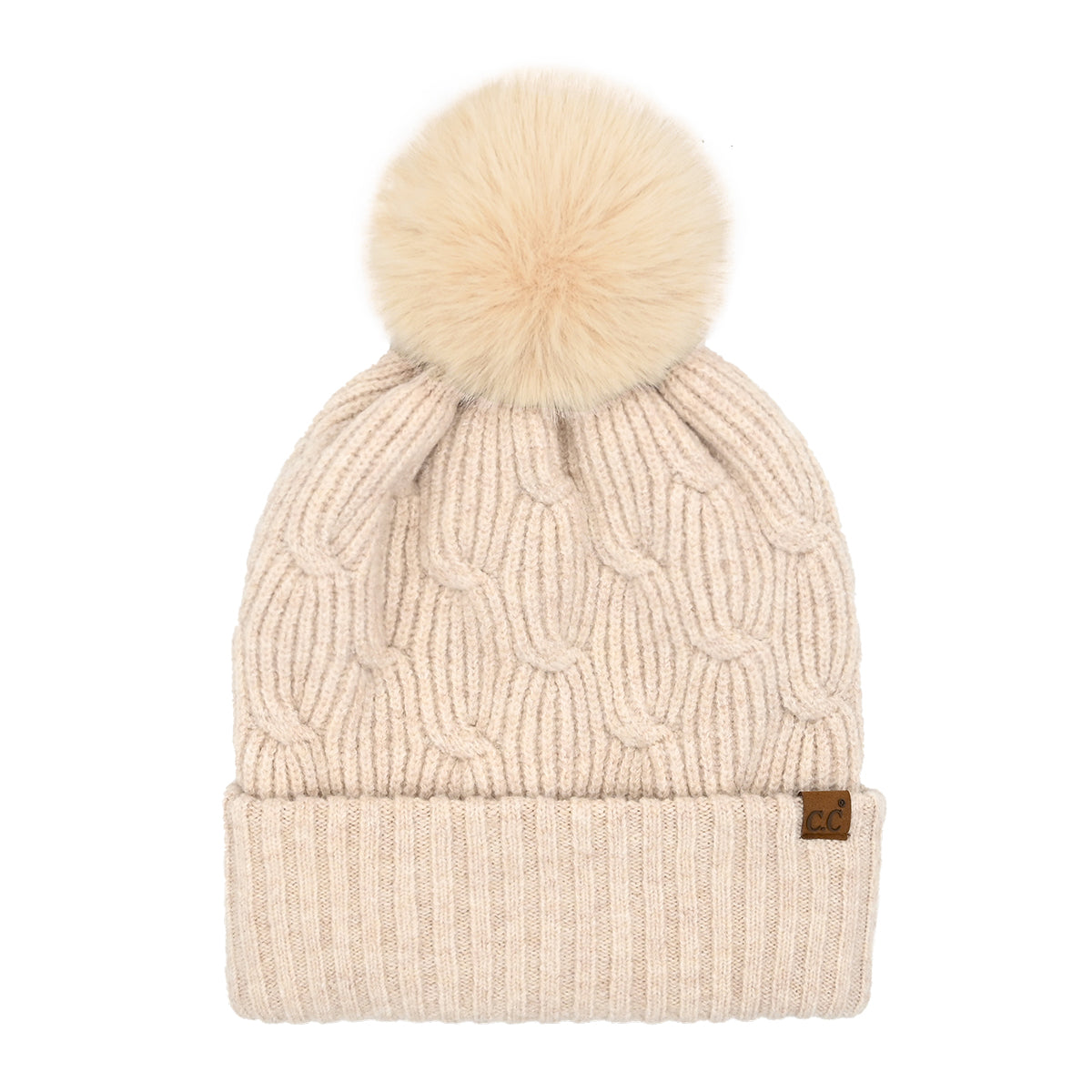 CC Knitted Pom Beanie