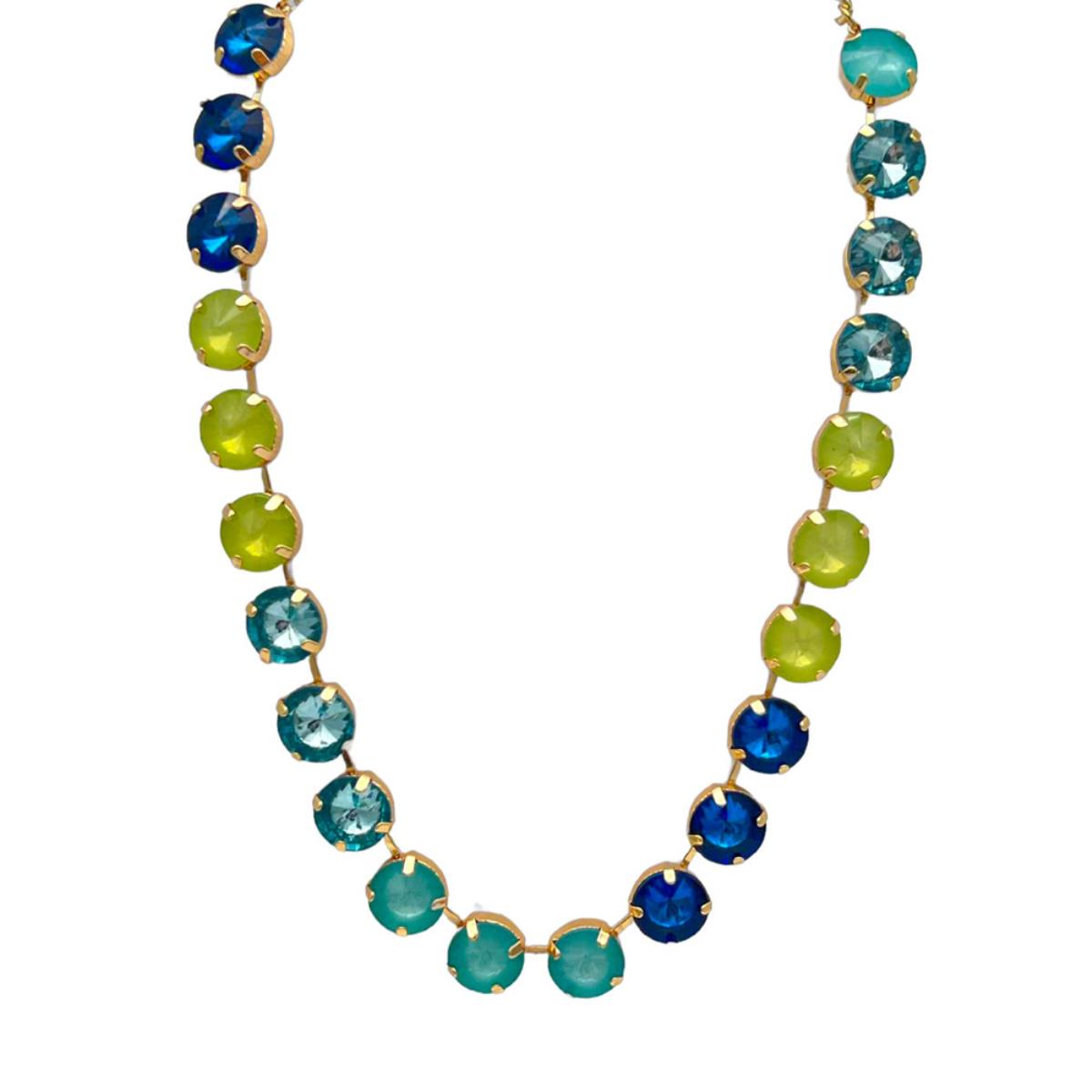 4Mm Neon Multi Stone Necklace