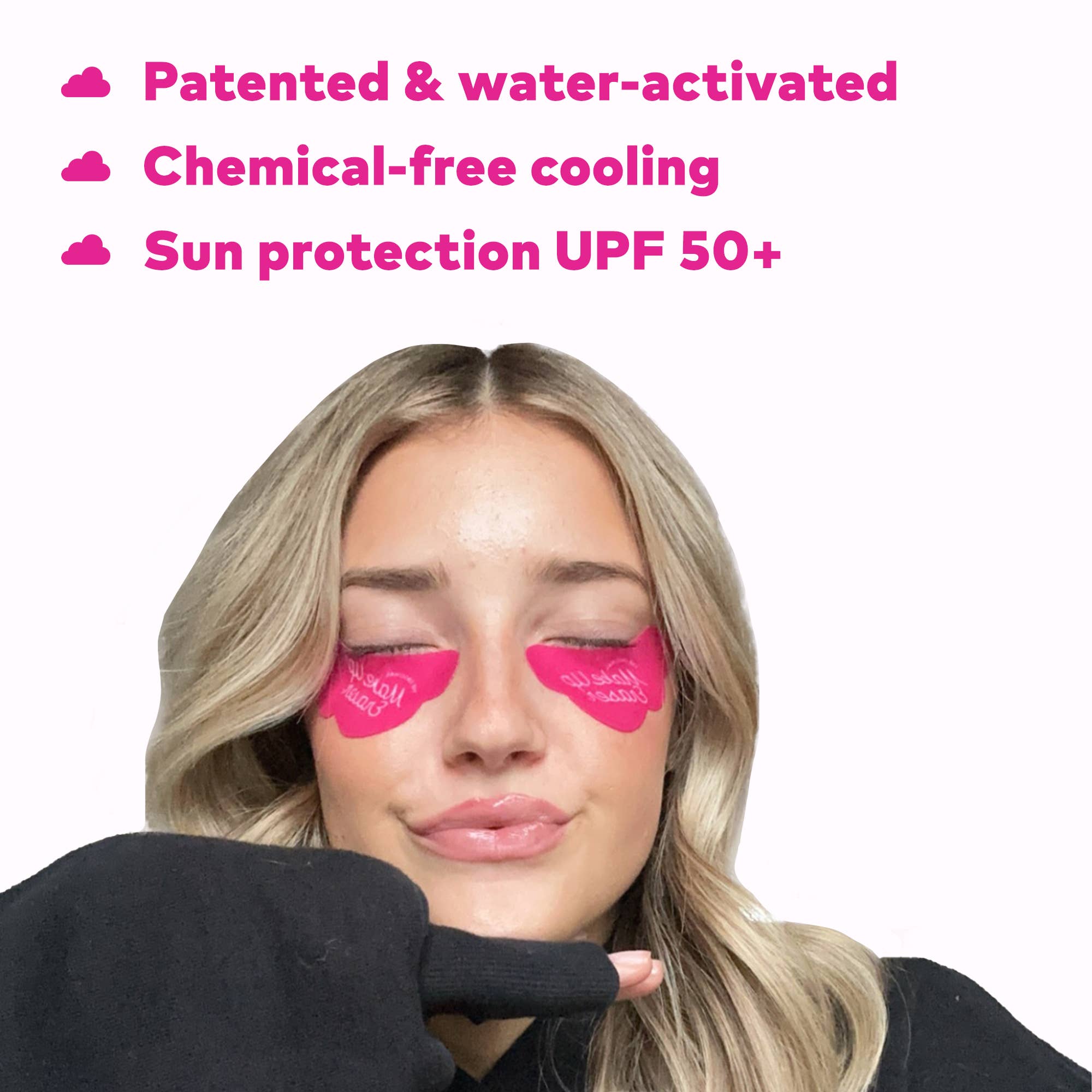 Cooling Clouds Reusable Under Eye Patches
