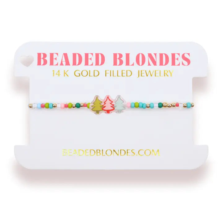 Tree Trio Holiday Bracelet in Sprinkle