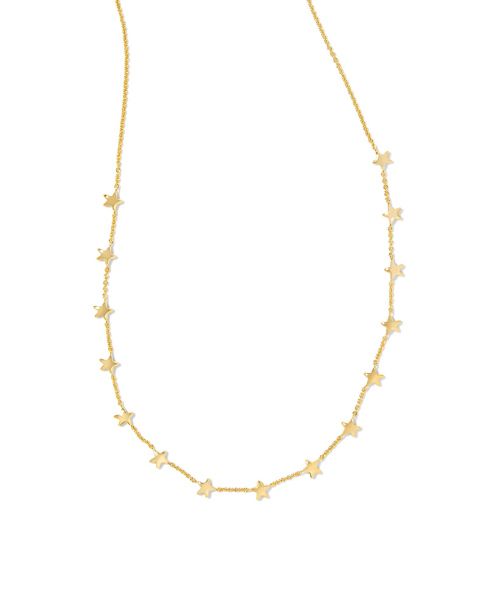 Sierra Star Strand Necklace in Gold