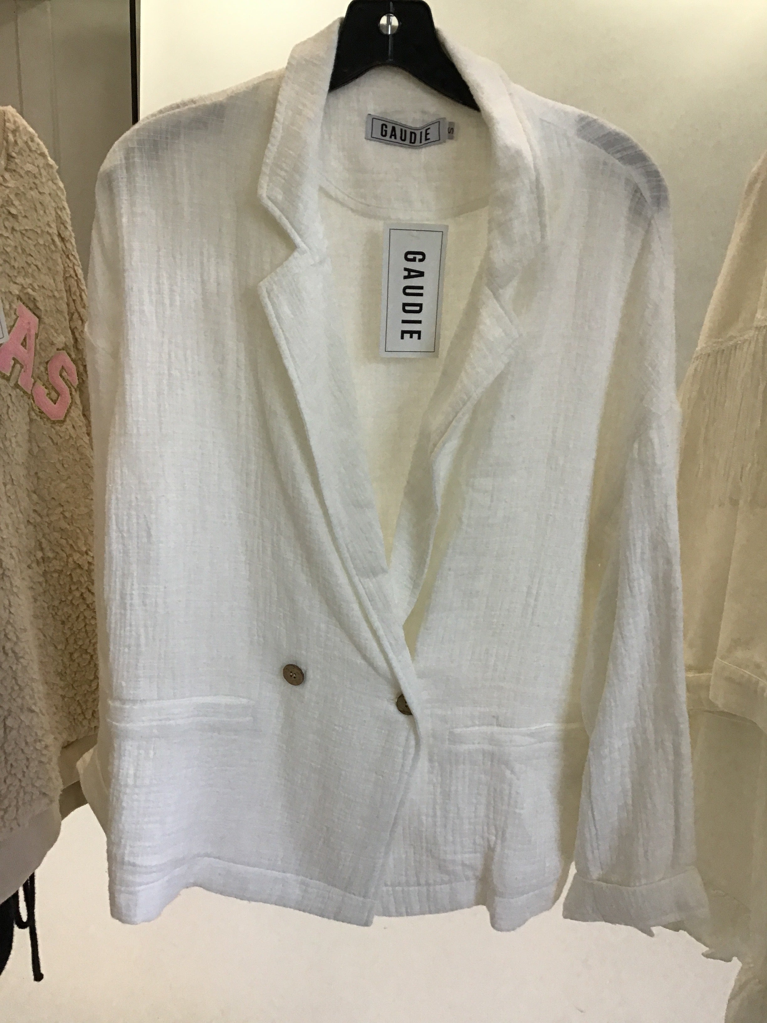 Long Sleeve Double Breasted Oversize Blazer