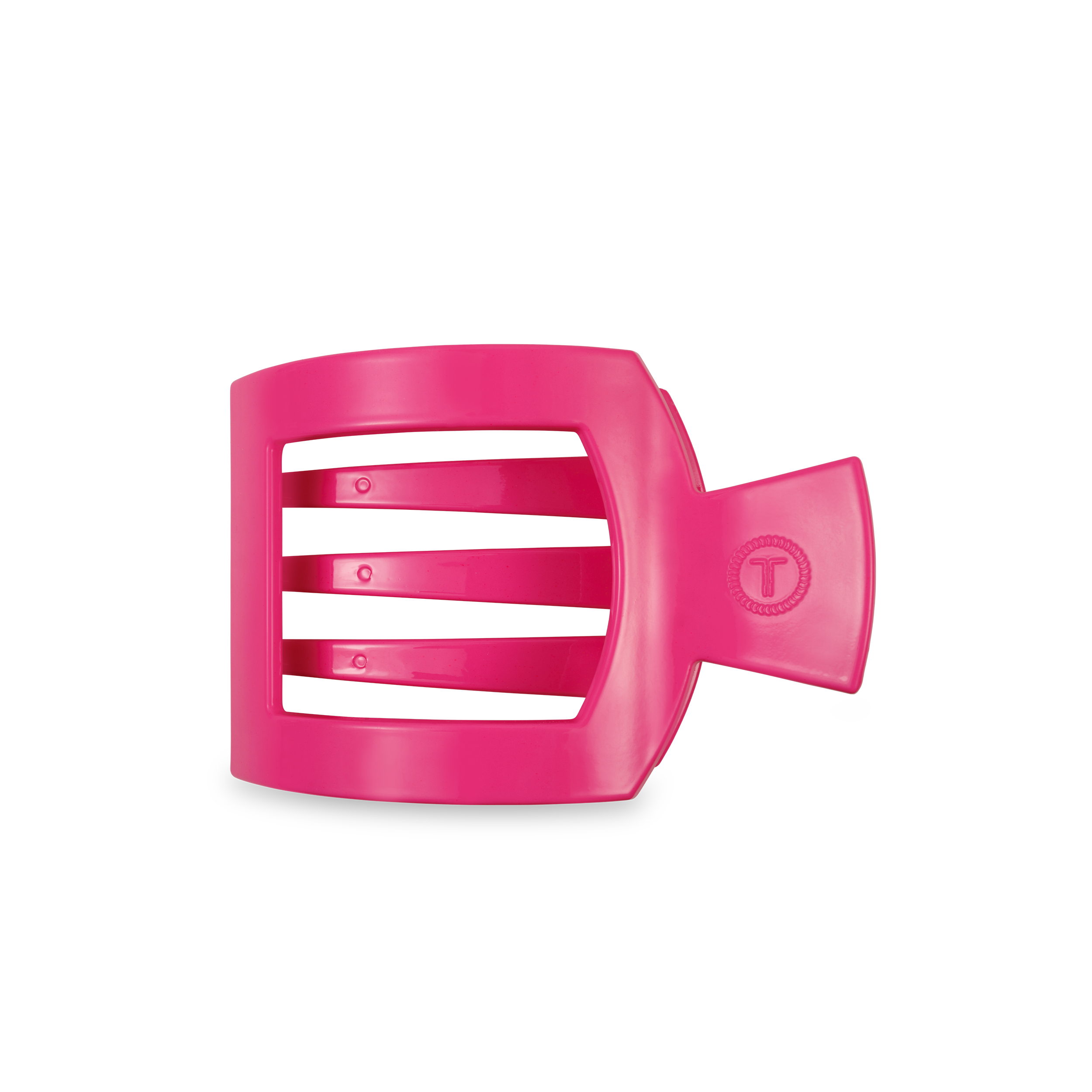 Flat Square Hair Clip | Medium | Tropical Punch