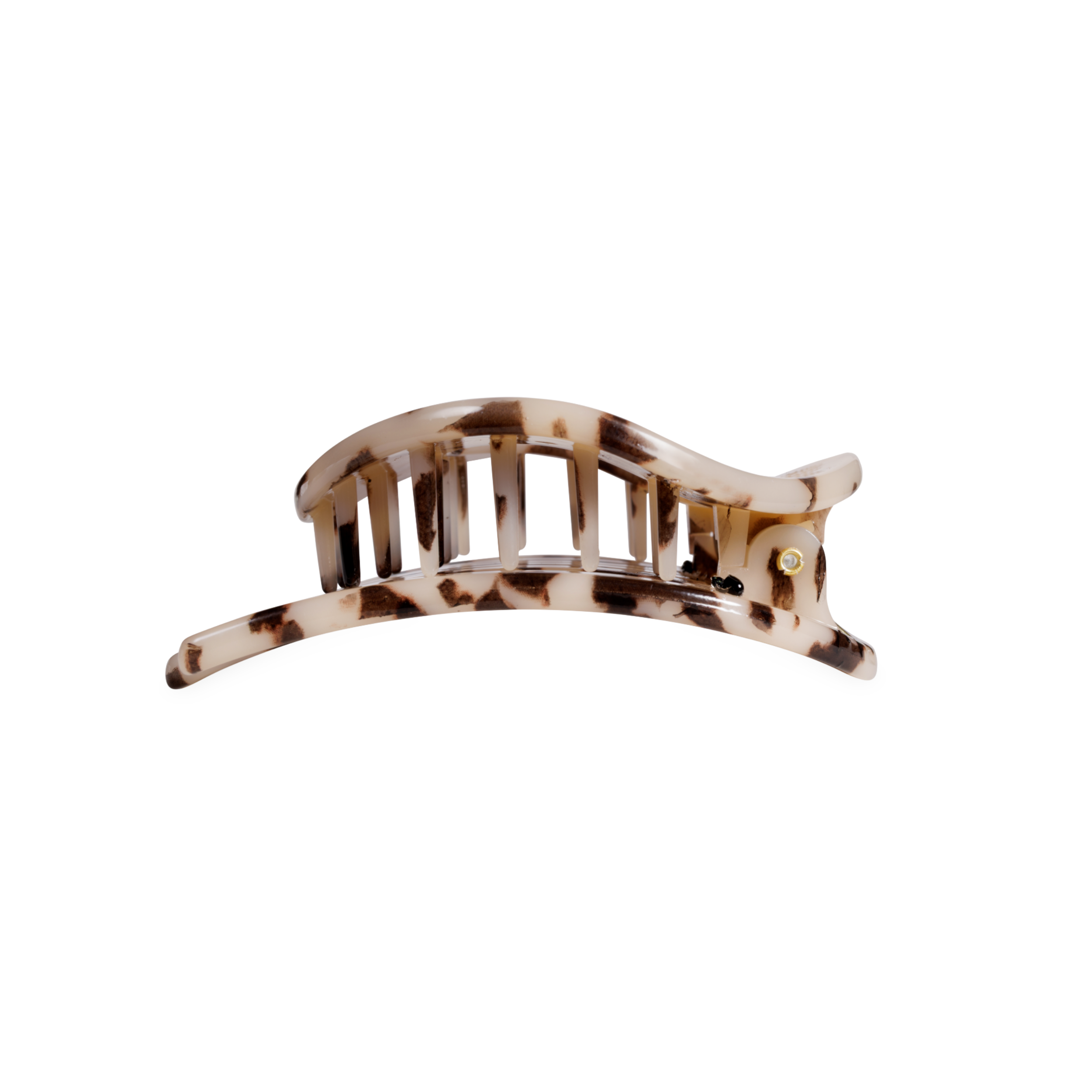 Blonde Tortoise | Medium | Flat Circle Hair Clip