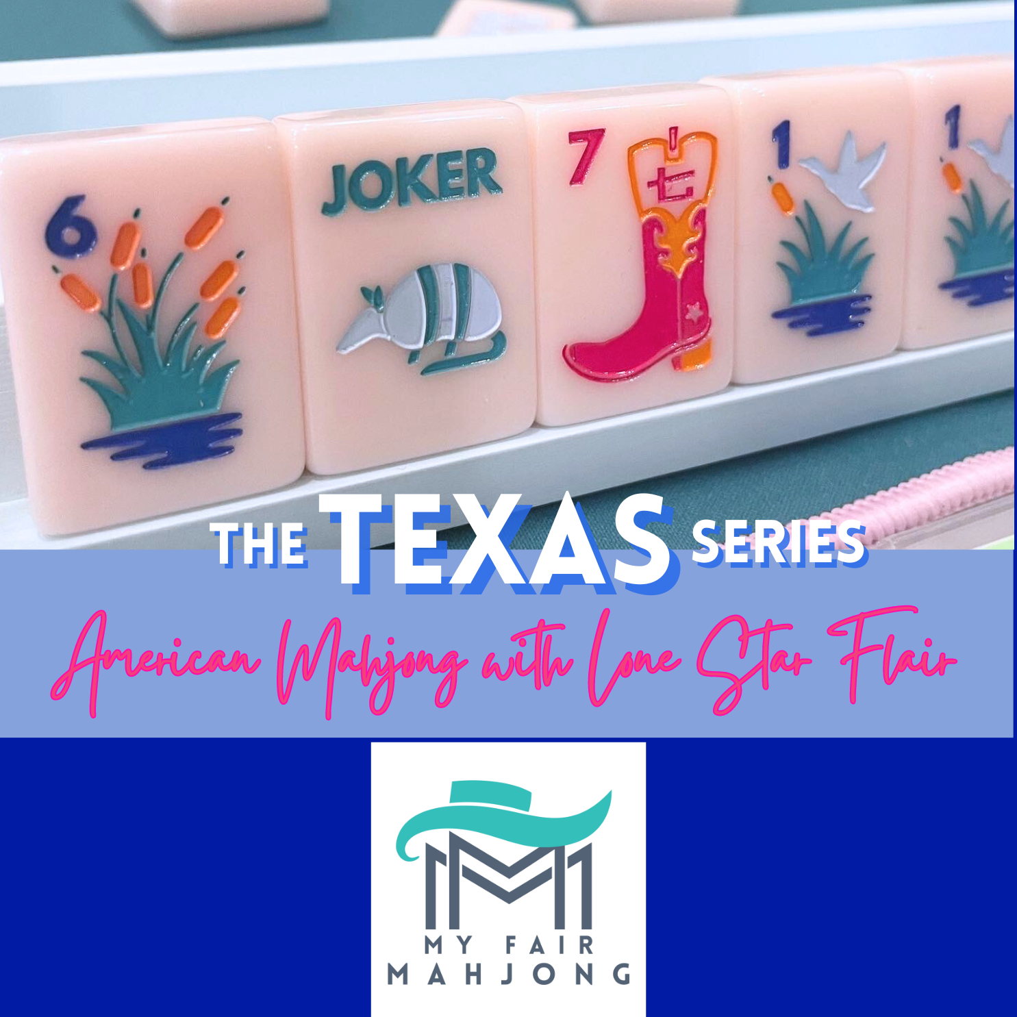 THE TEXAS SERIES | American Mahjong with Lone Star Flair