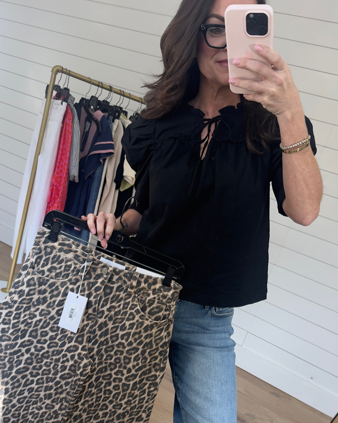 Ruffled Puff Sleeve Top