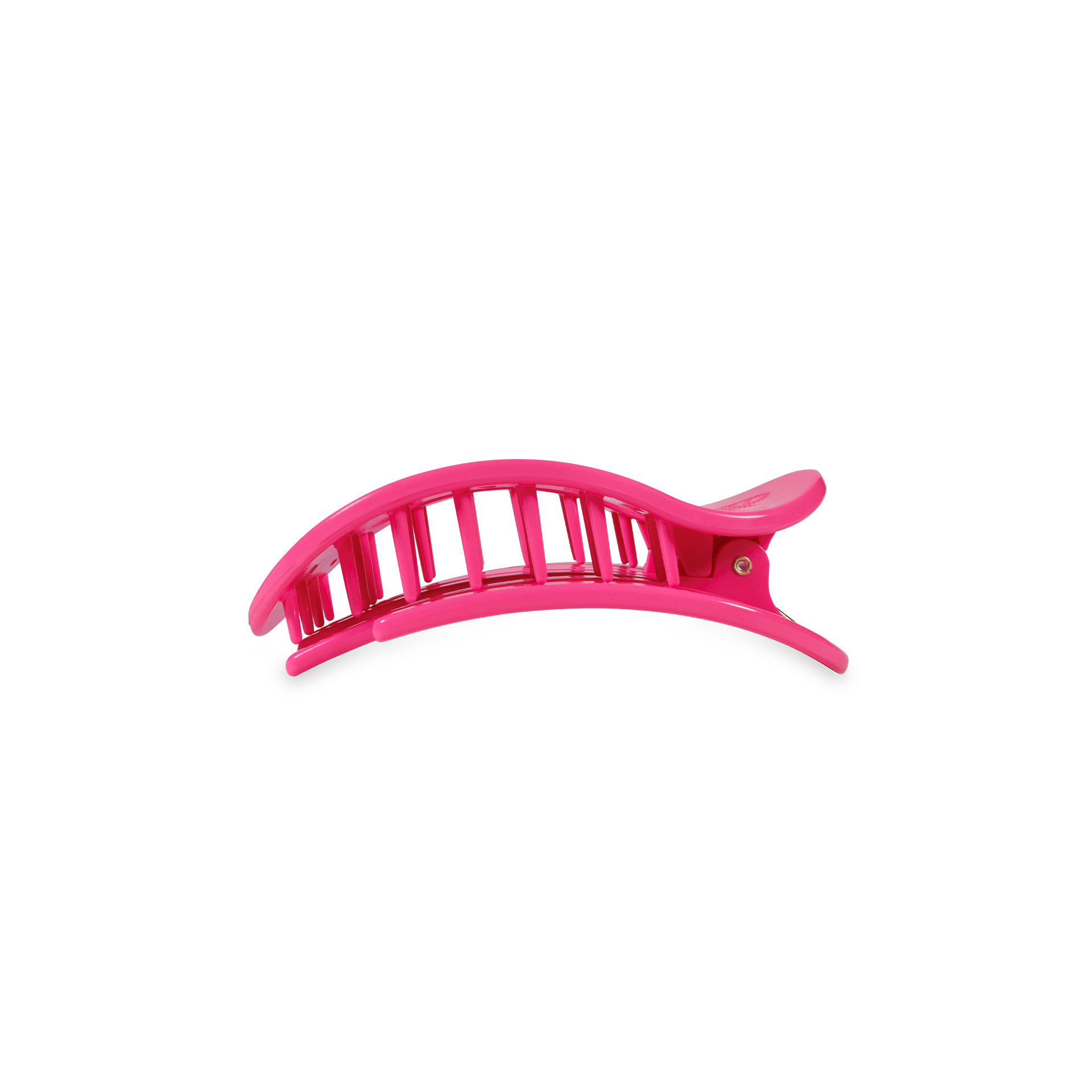 Flat Round Hair Clip | Small | Tropical Punch