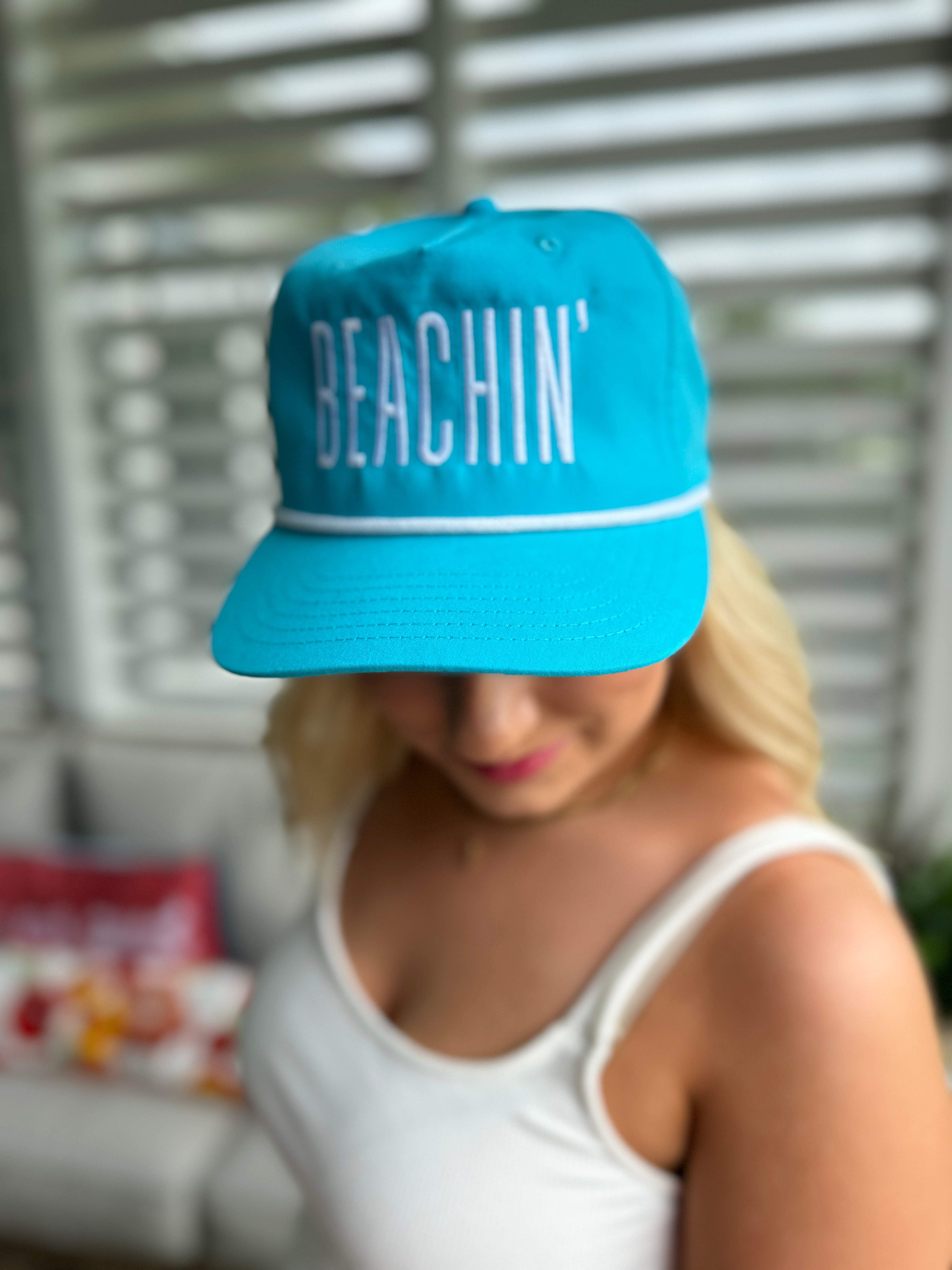 Beachin' Blue Rope Hat