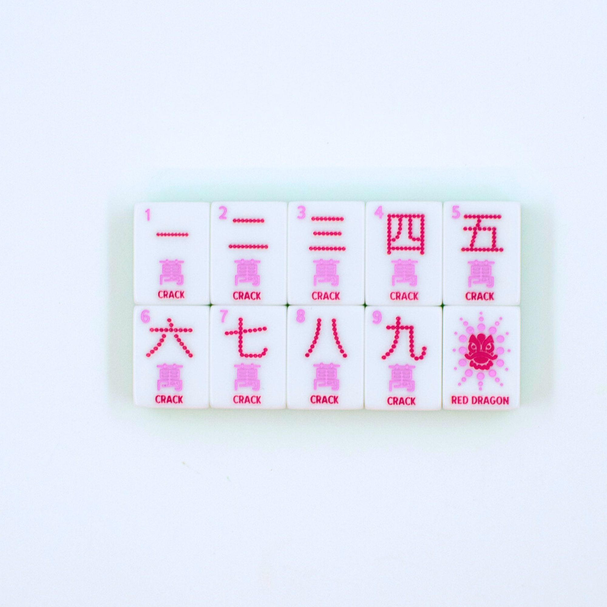 Crystal Confetti Purple | Mahjong Tiles