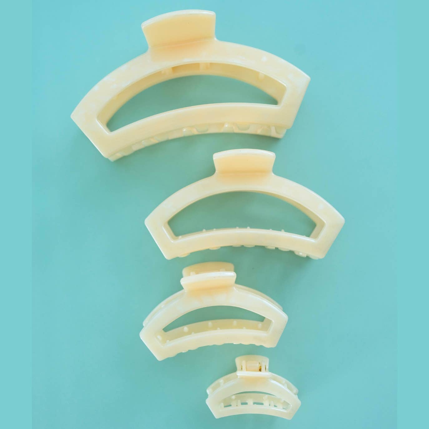 Open Hair Clip | Tiny | Soft Surf