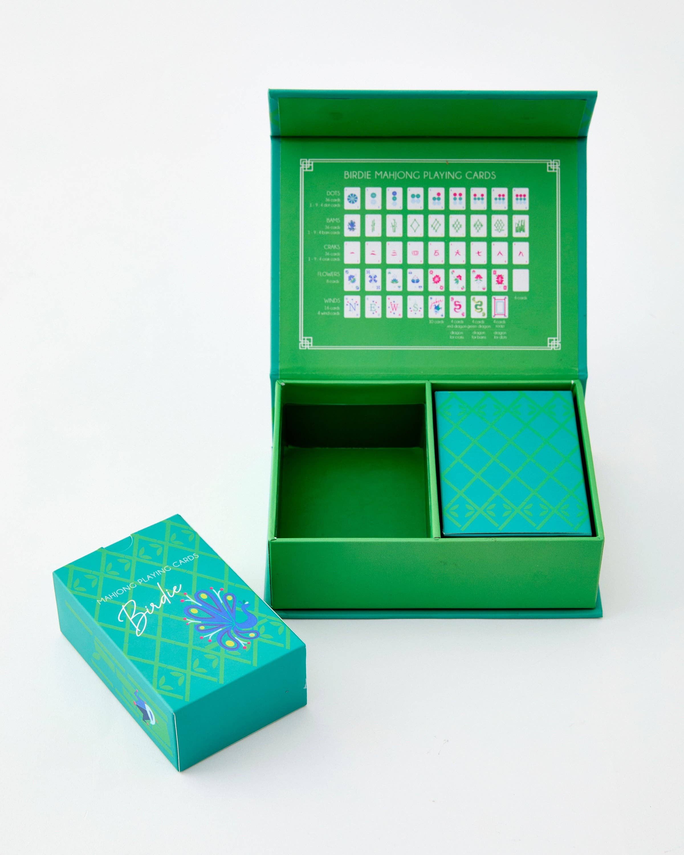 Birdie Mahjong Playing Cards