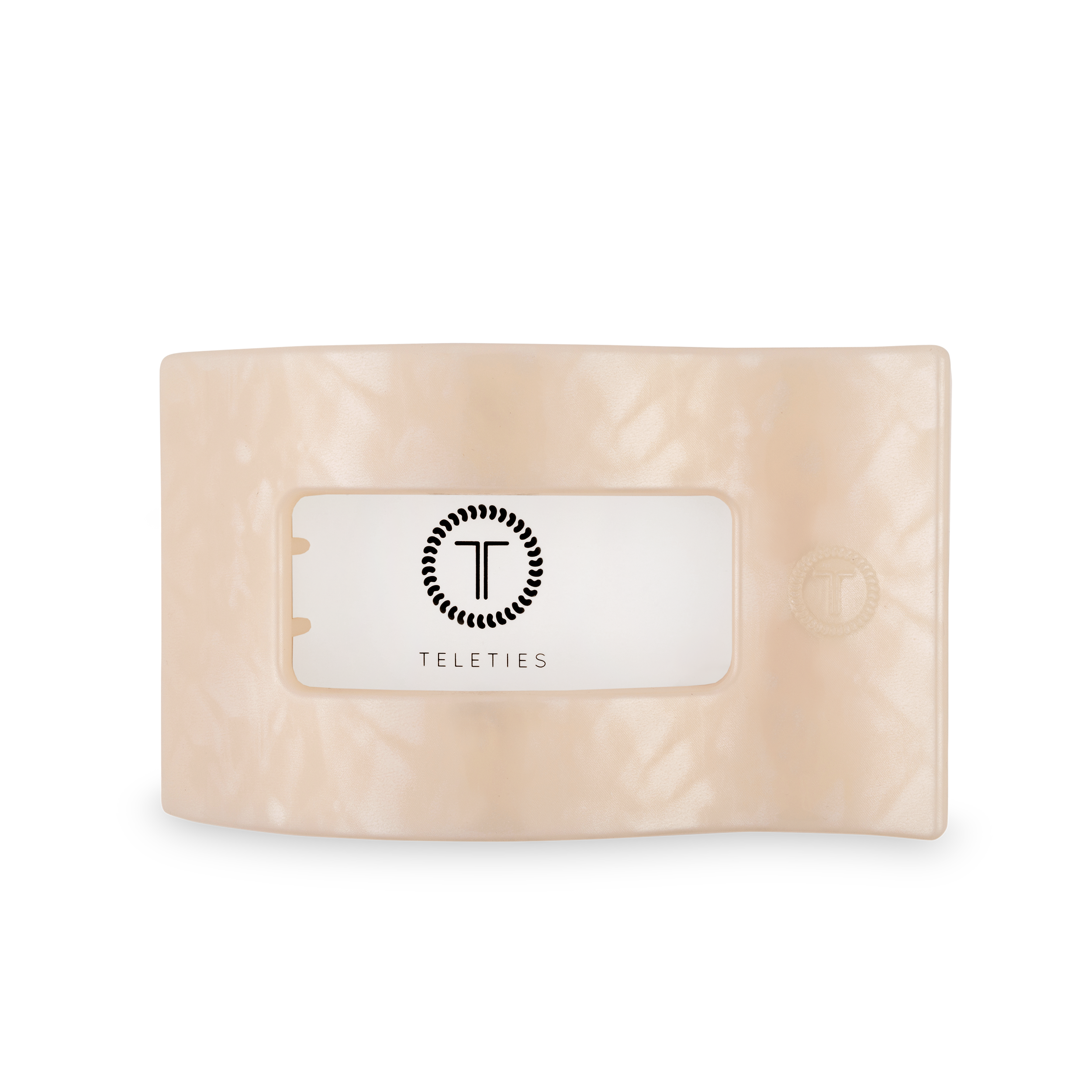 Flat Rectangle Hair Clip | Large | Soft Surf