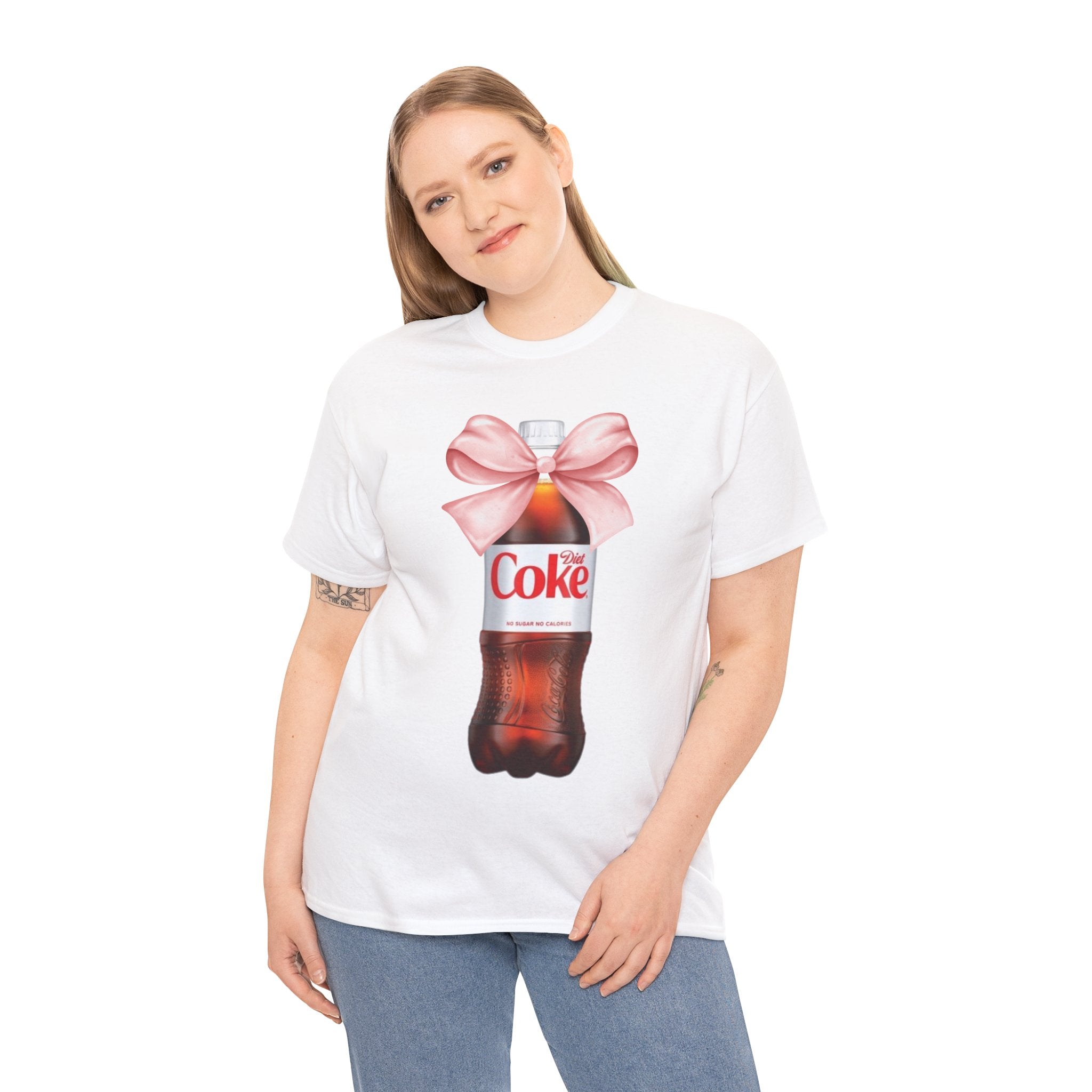 Diet Coke Bow Unisex Heavy Cotton Tee