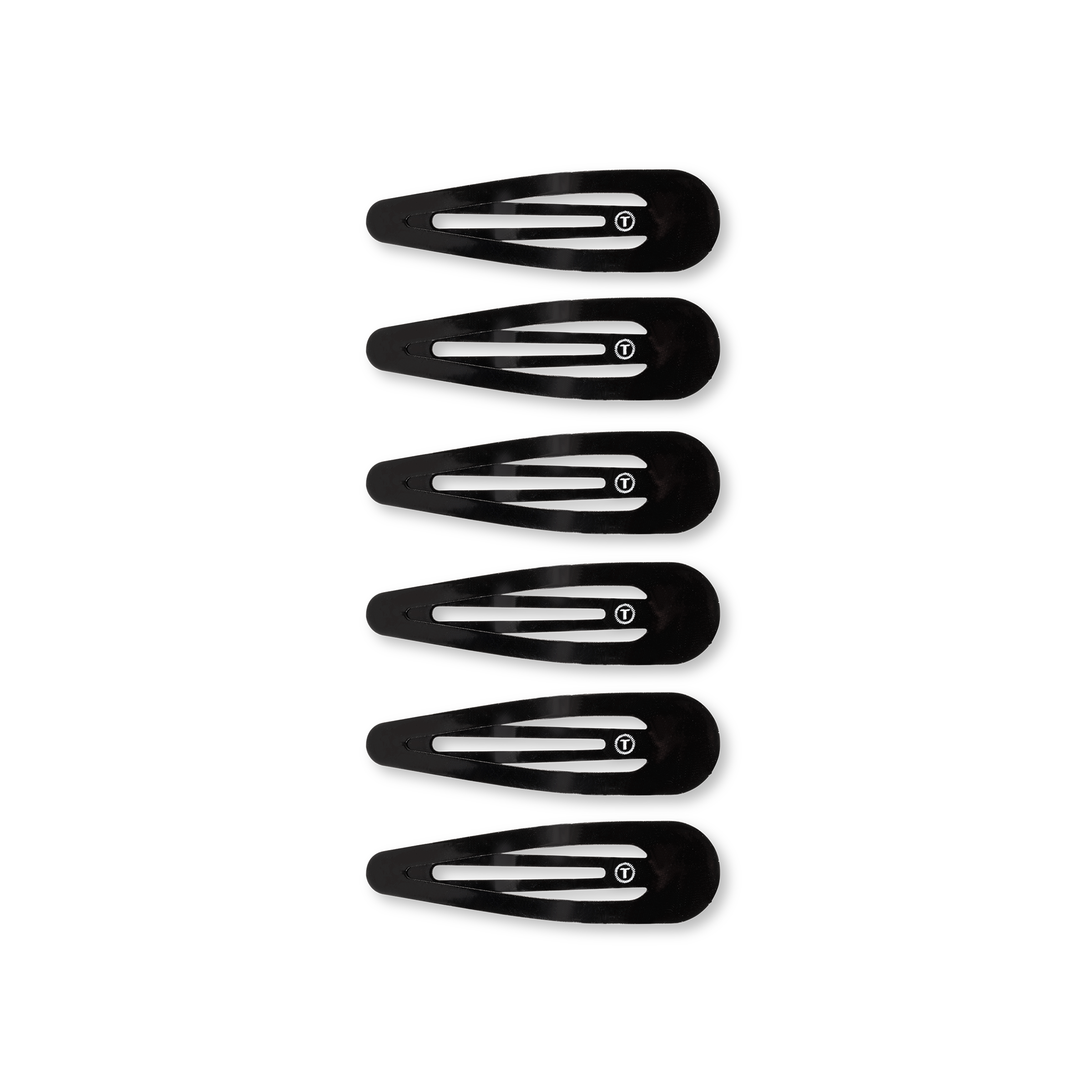 Snap Clip | Jet Black | 6 Count