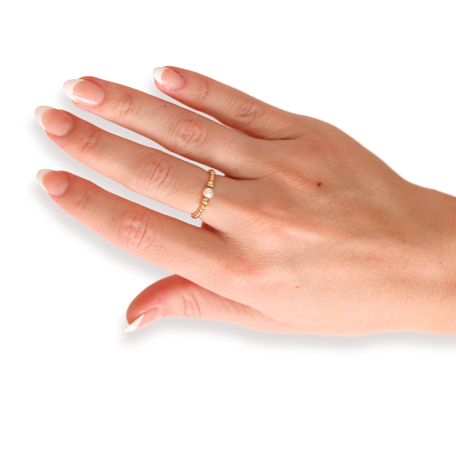 Sutton Pearl Ring in Gold