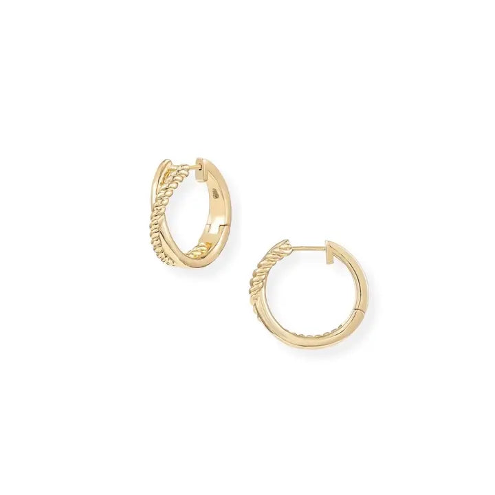 Legacy Mini Hoop Earring in Gold