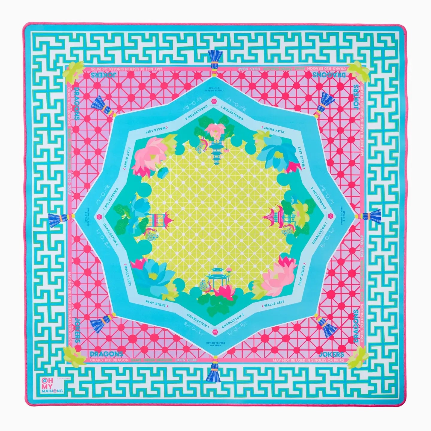 Zen Glow Mahjong Mat