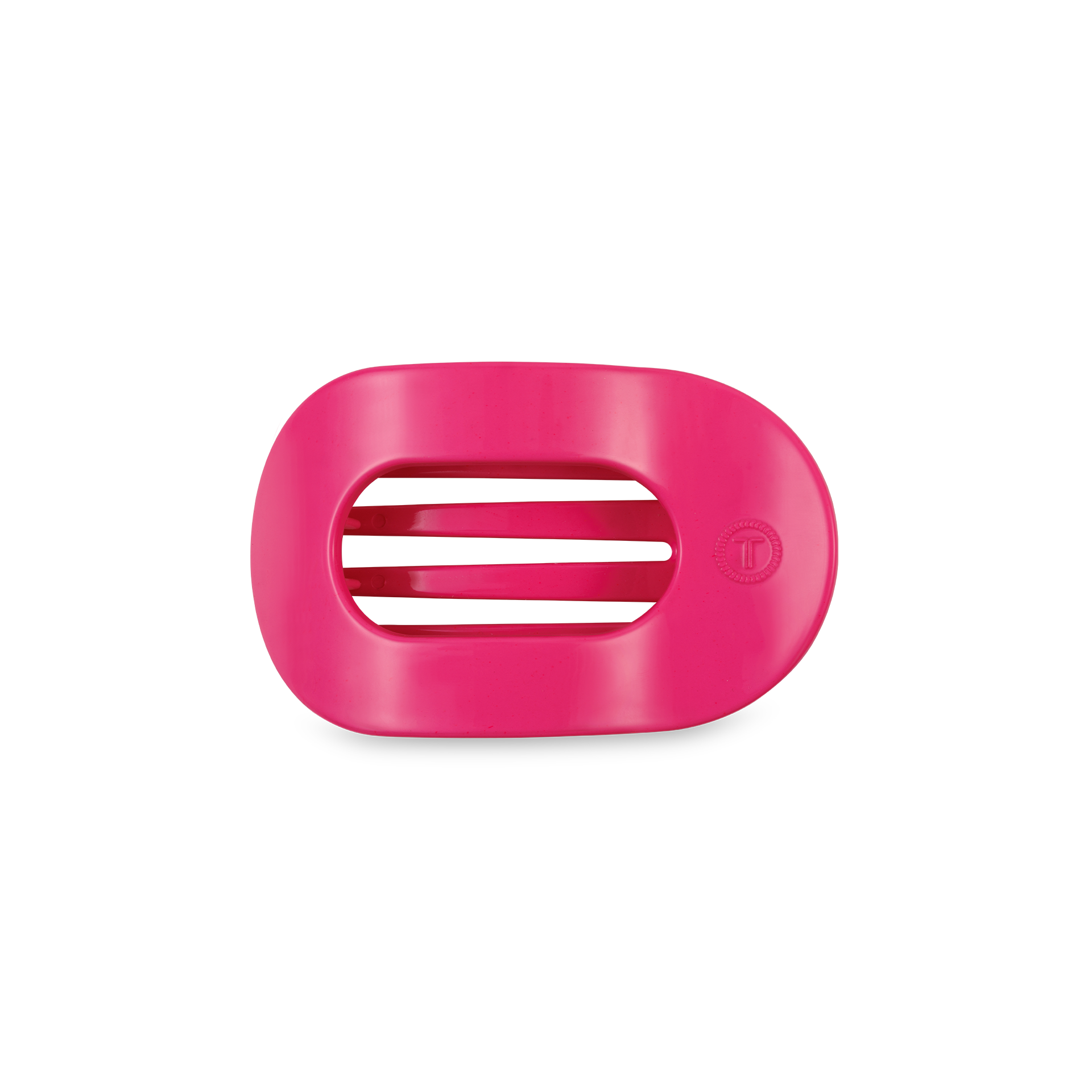 Flat Round Hair Clip | Small | Tropical Punch