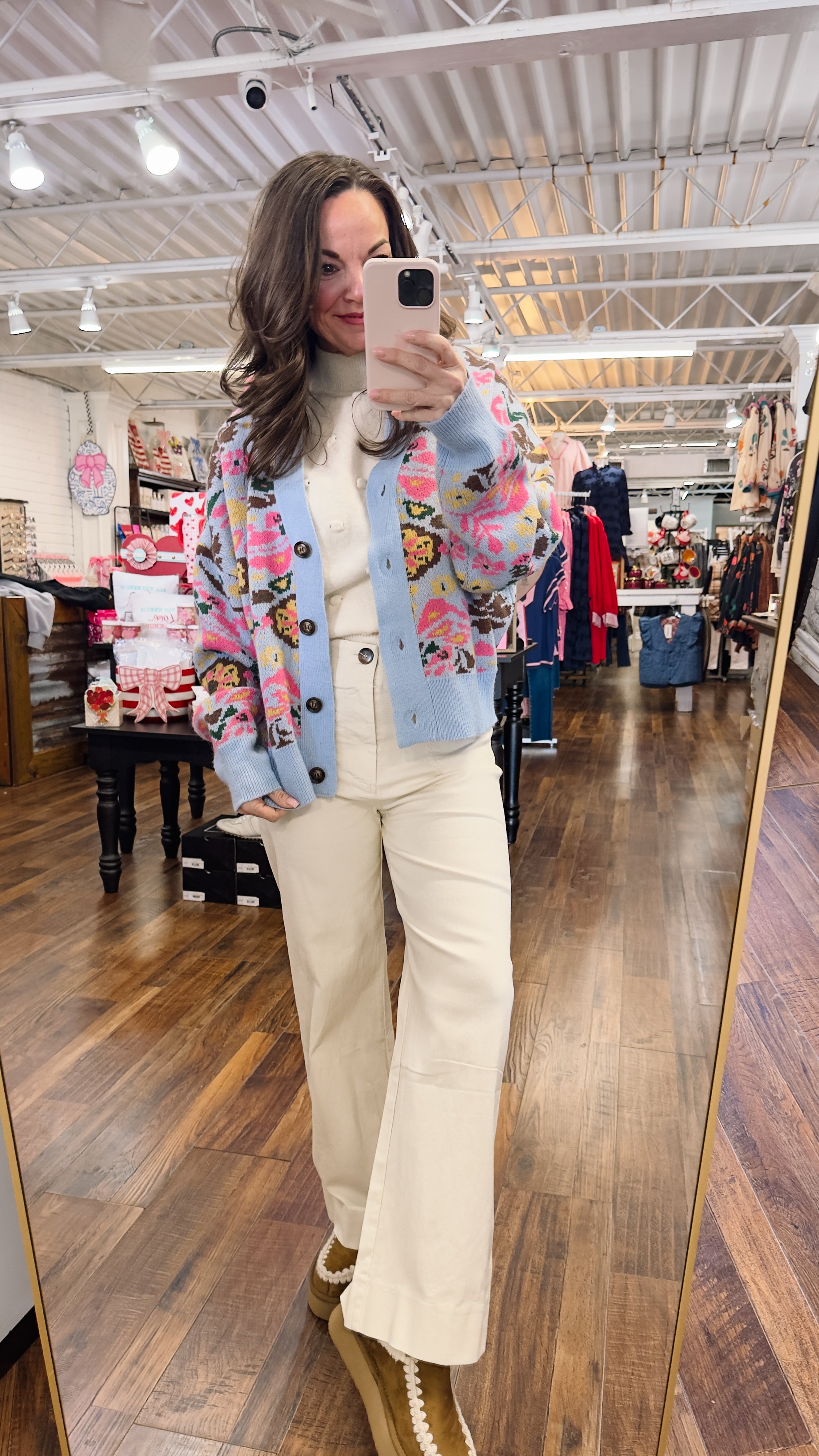 Egg Shell Front Pocket Jeans