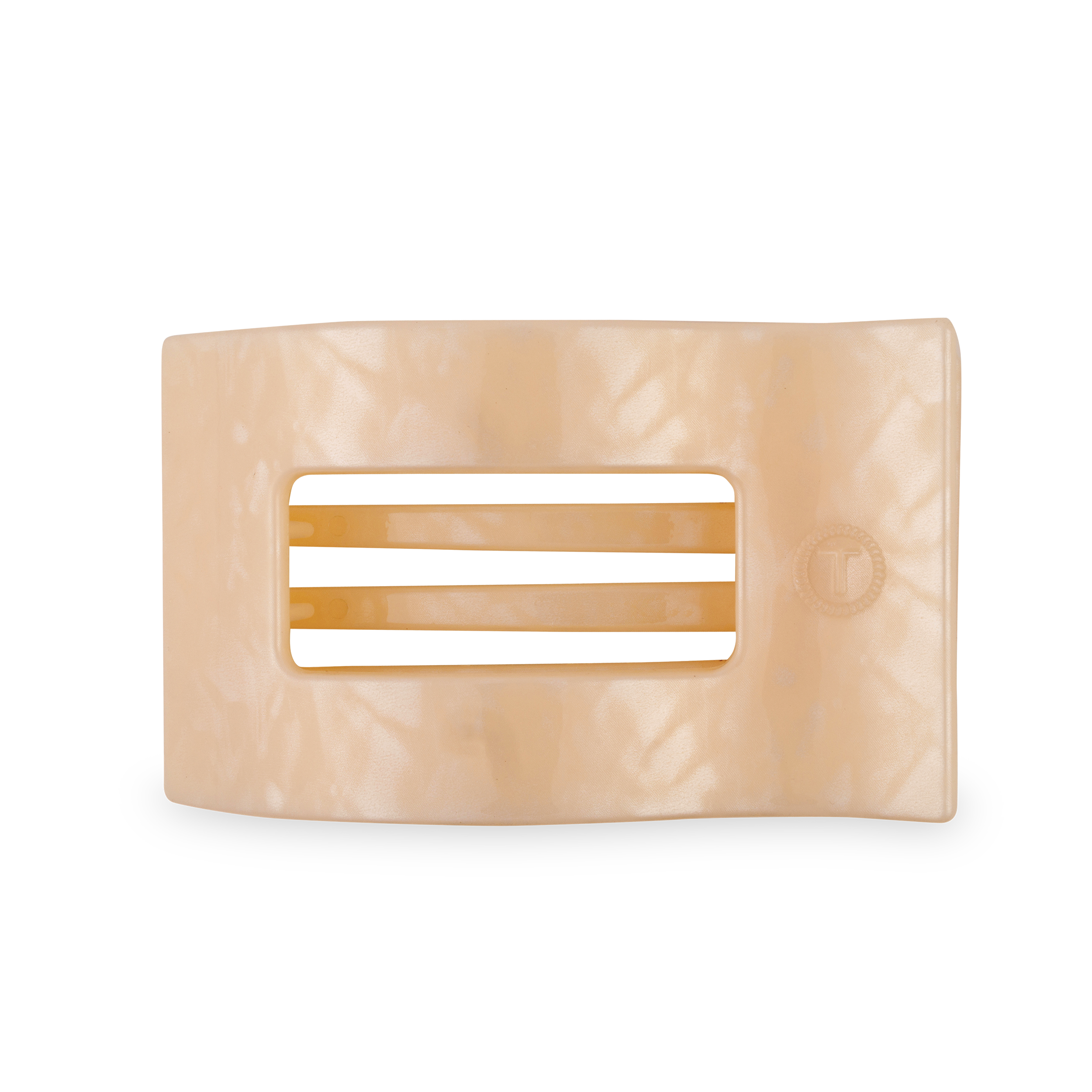 Flat Rectangle Hair Clip | Large | Soft Surf