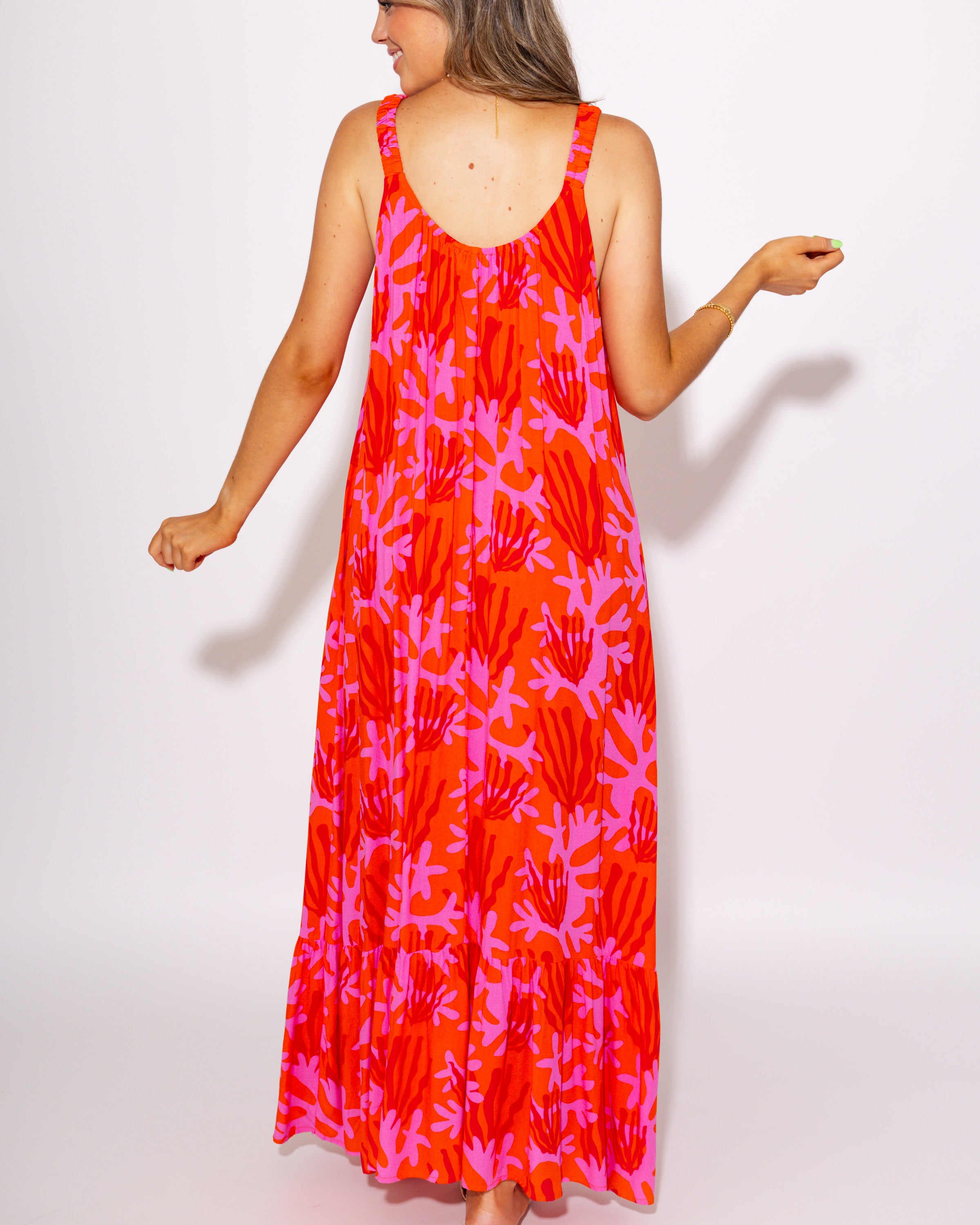 The Shoreline Sway Maxi Dress