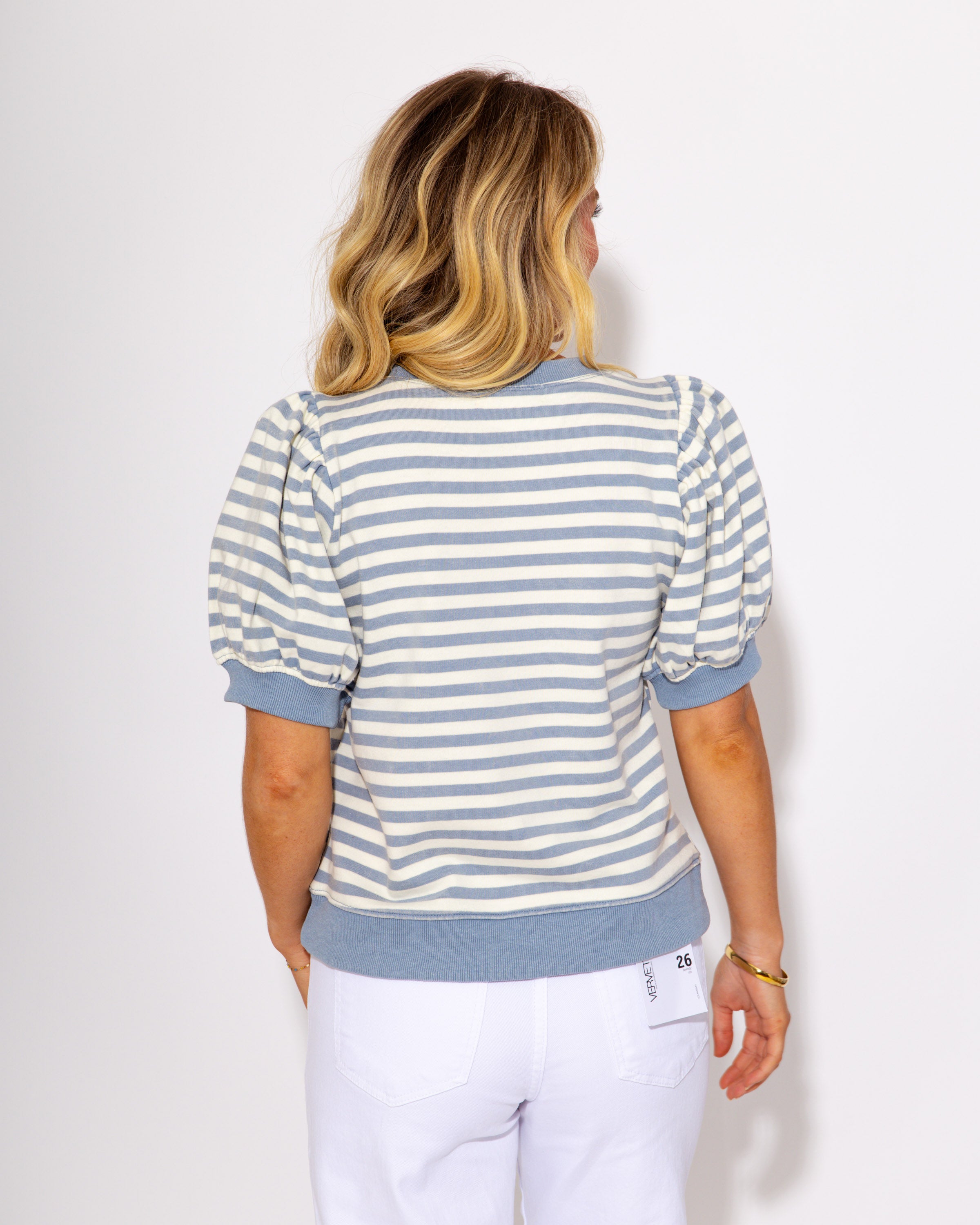 The Sideline Spirit Popover in Blue