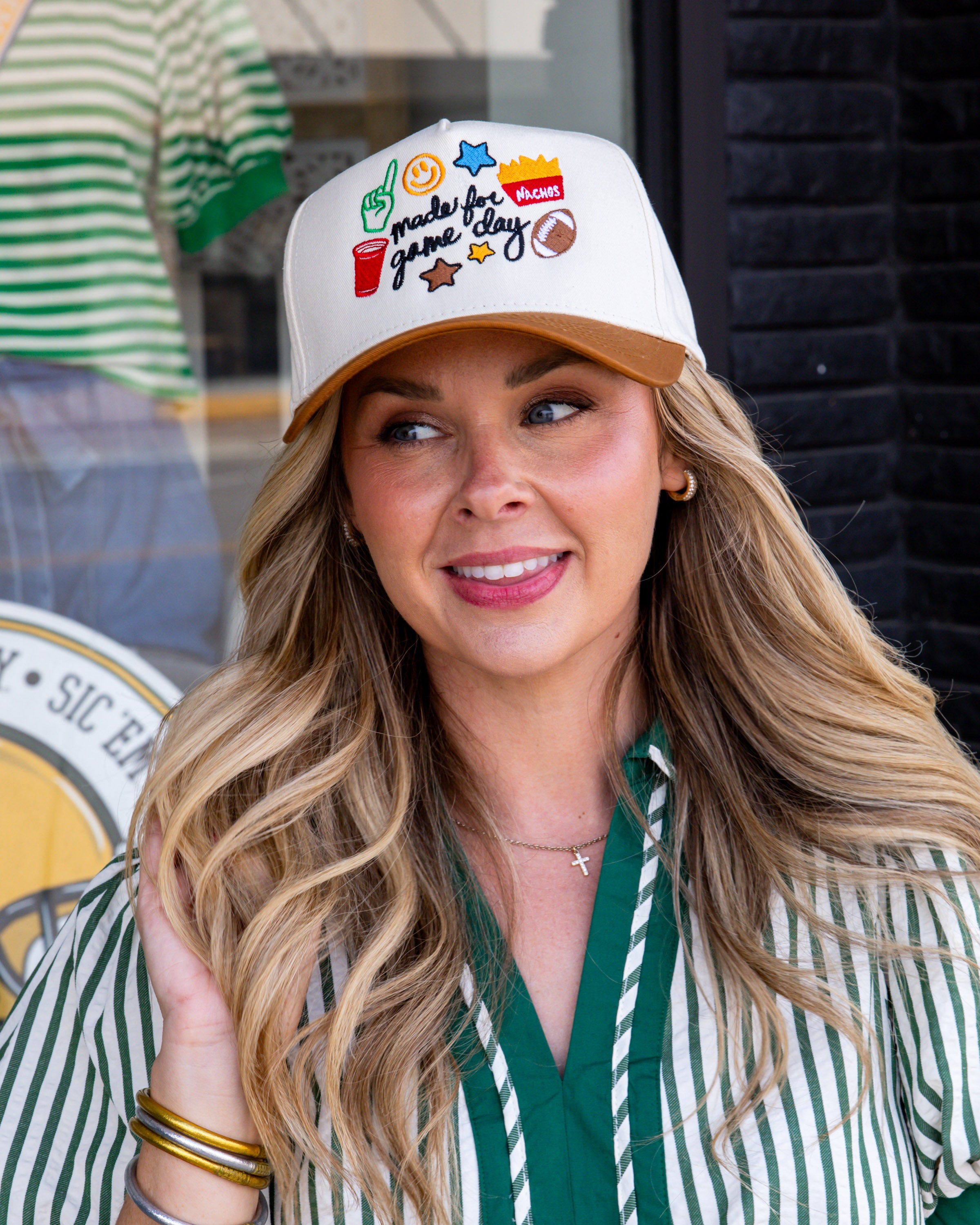 Made For Game Day Collage Hat