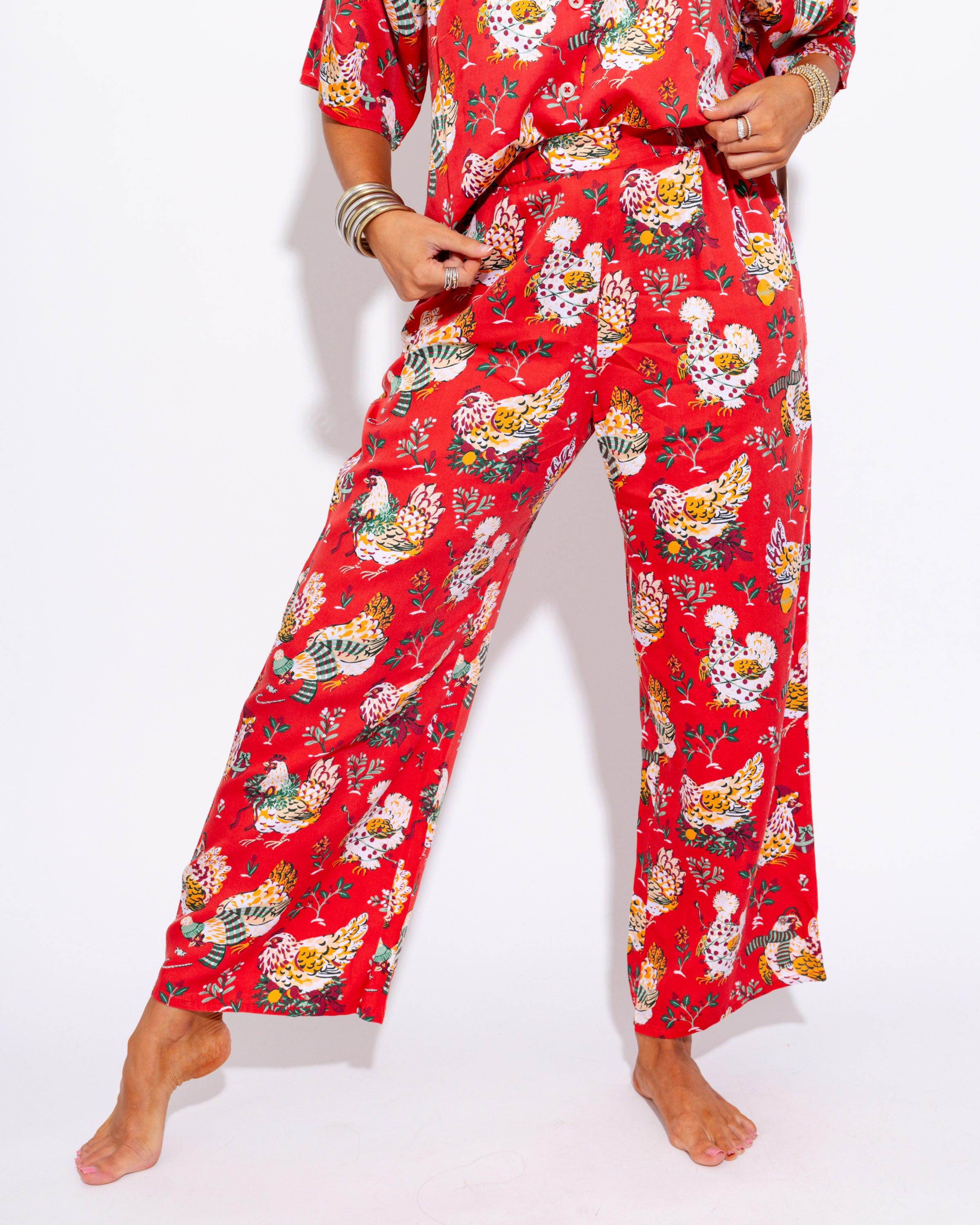 Holiday Hens Satin Wildest Dreams Set