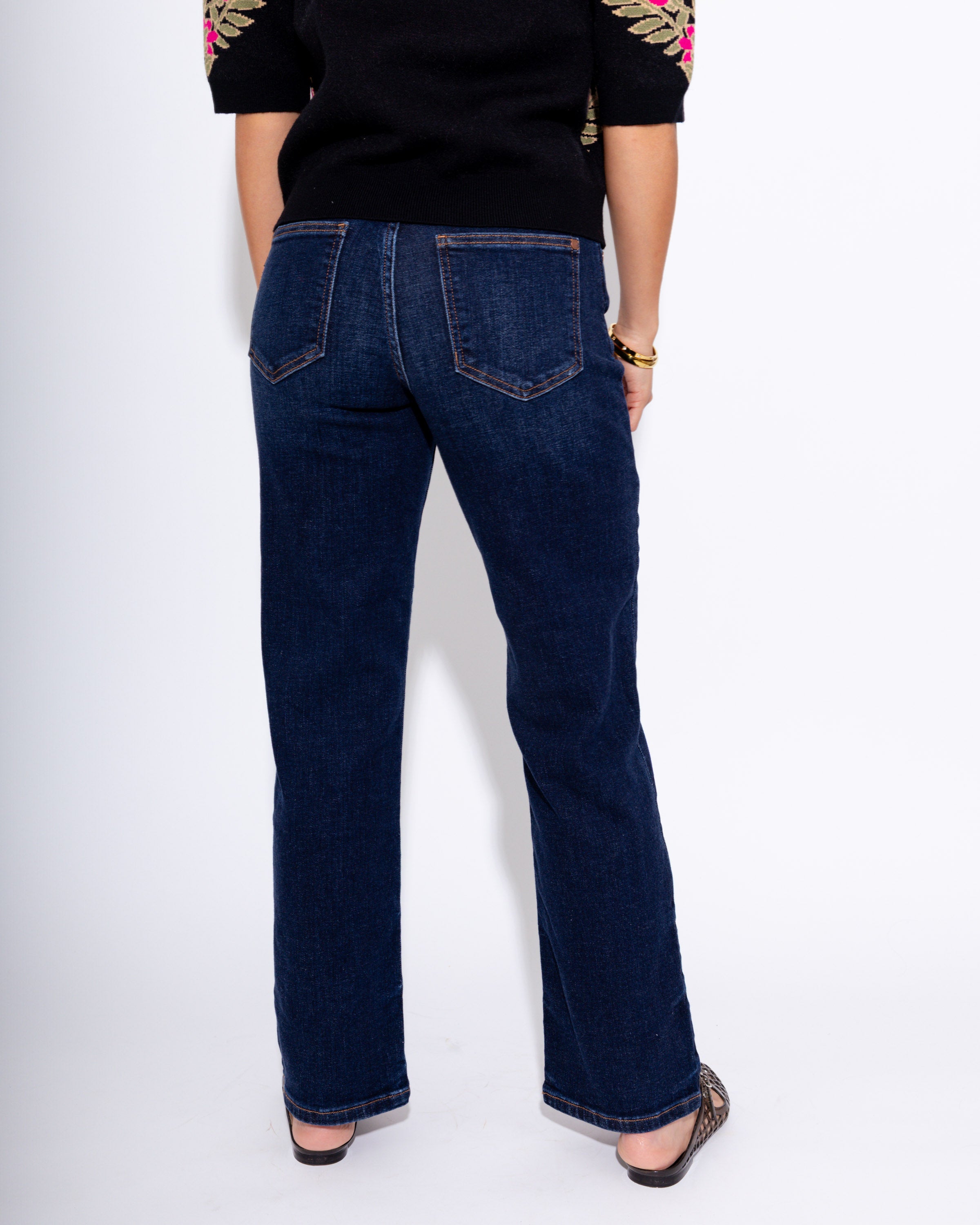 Judy Blue | Dark Wash Straight Leg Jeans