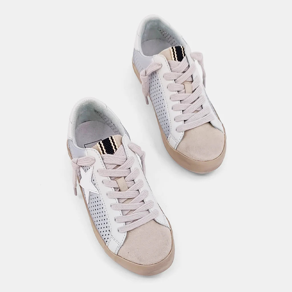 Paula Sneaker in Silver Perf