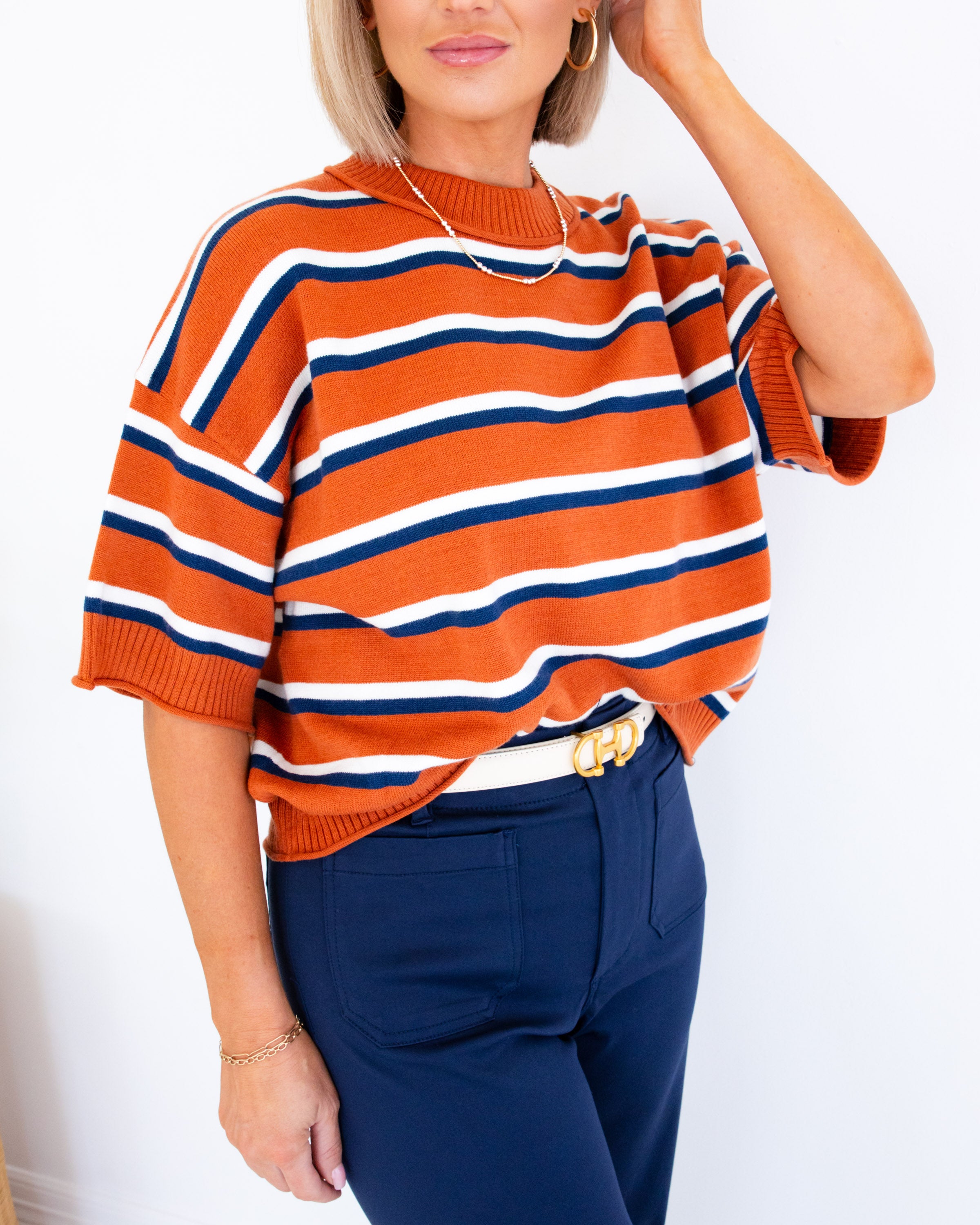 Fall Favorite Stripe Sweater