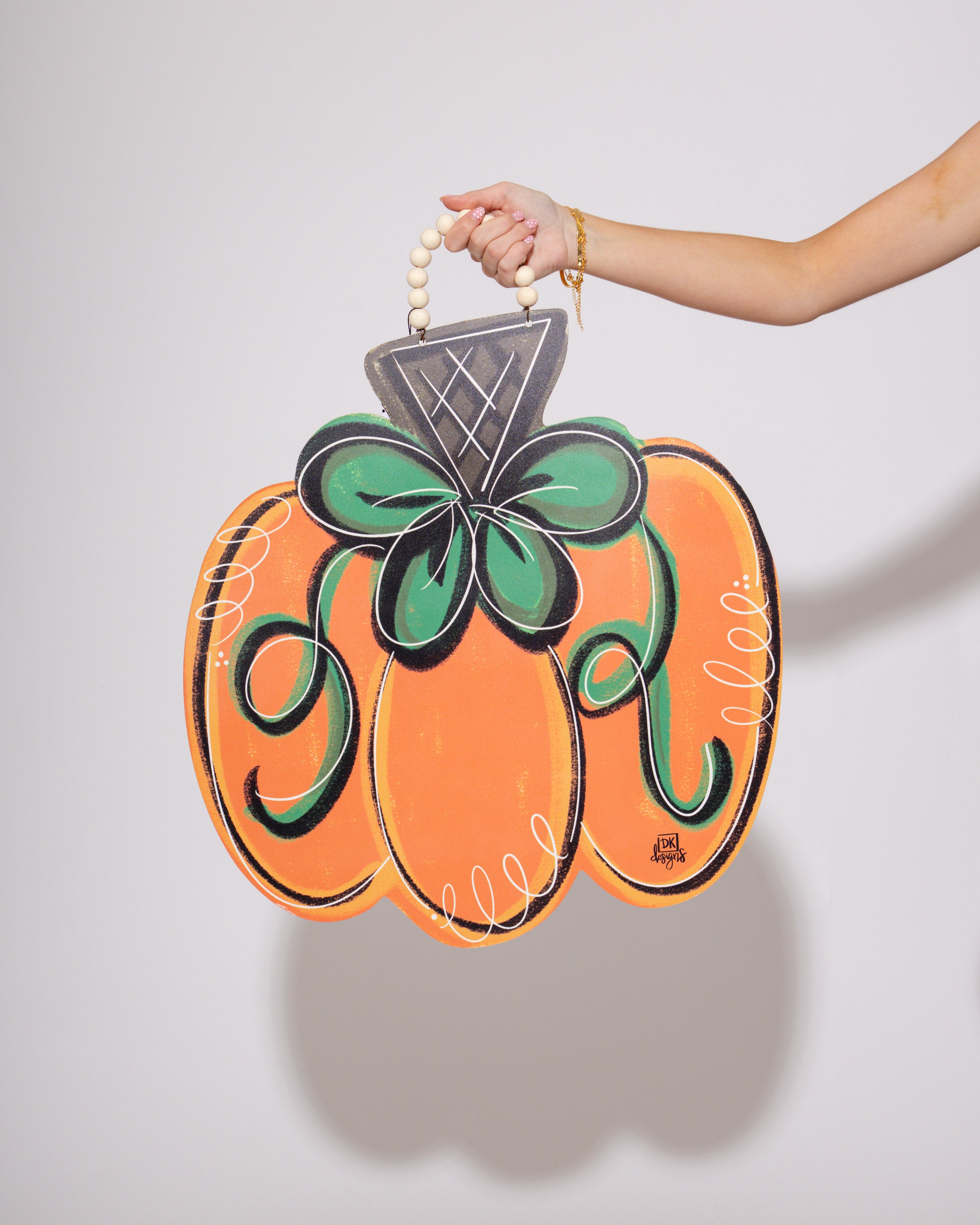 Pumpkin Door Hanger