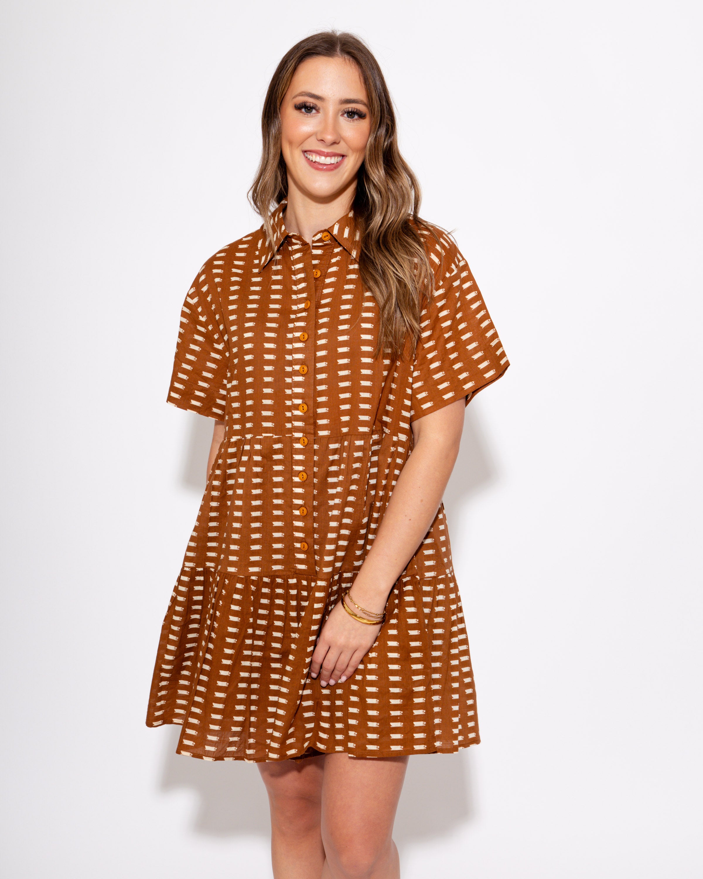 Ivy Jane I Coffee Print Romper