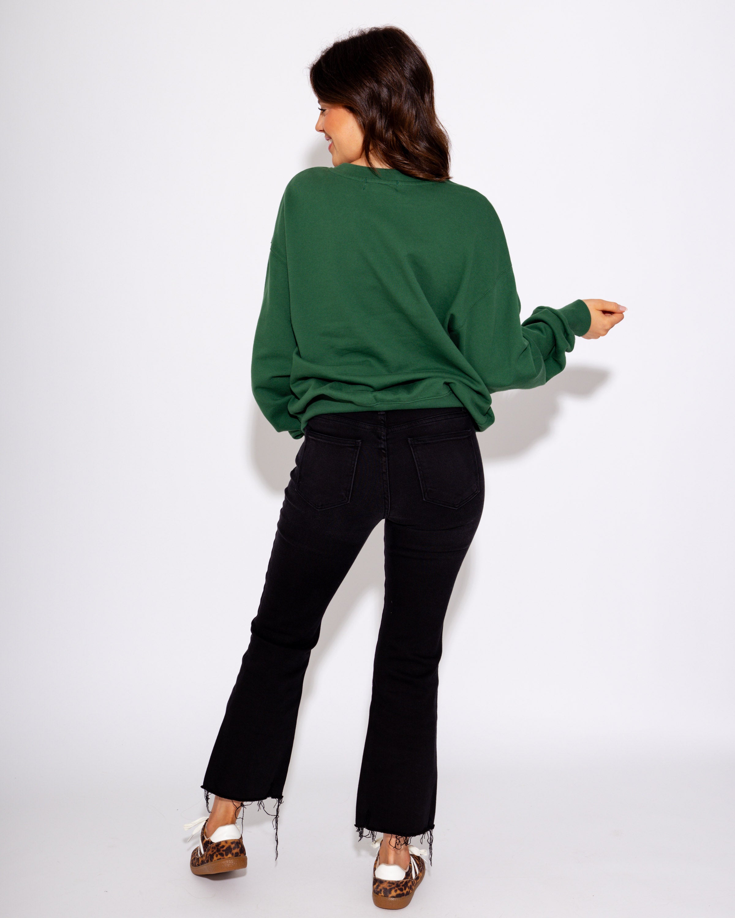 Merrier with a Martini Sweatshirt