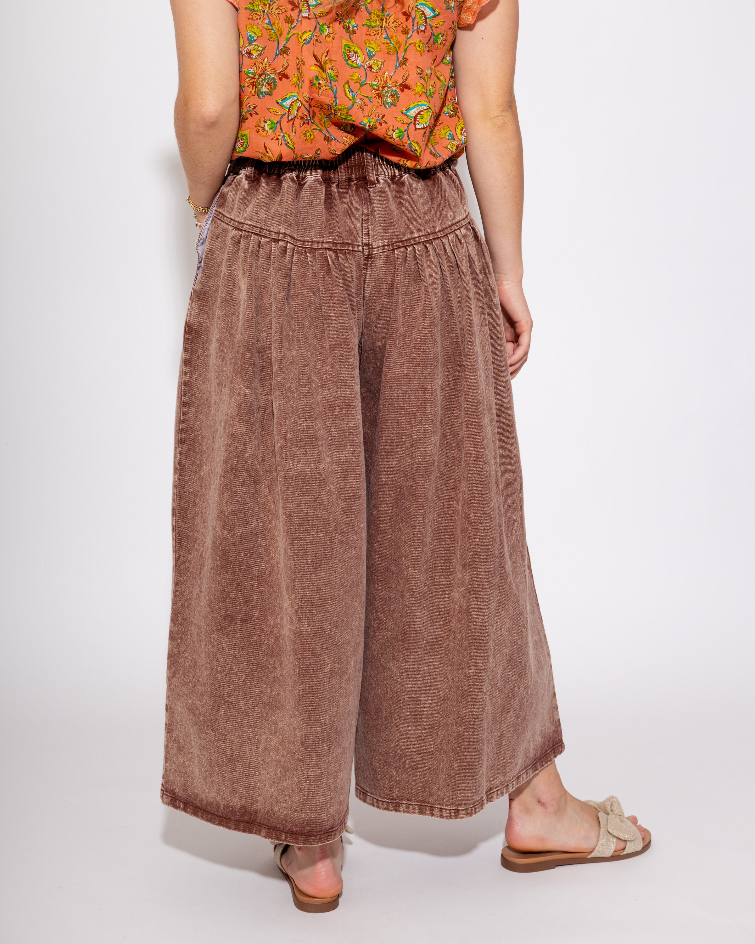 Polished in Pleats Wide Leg Pants