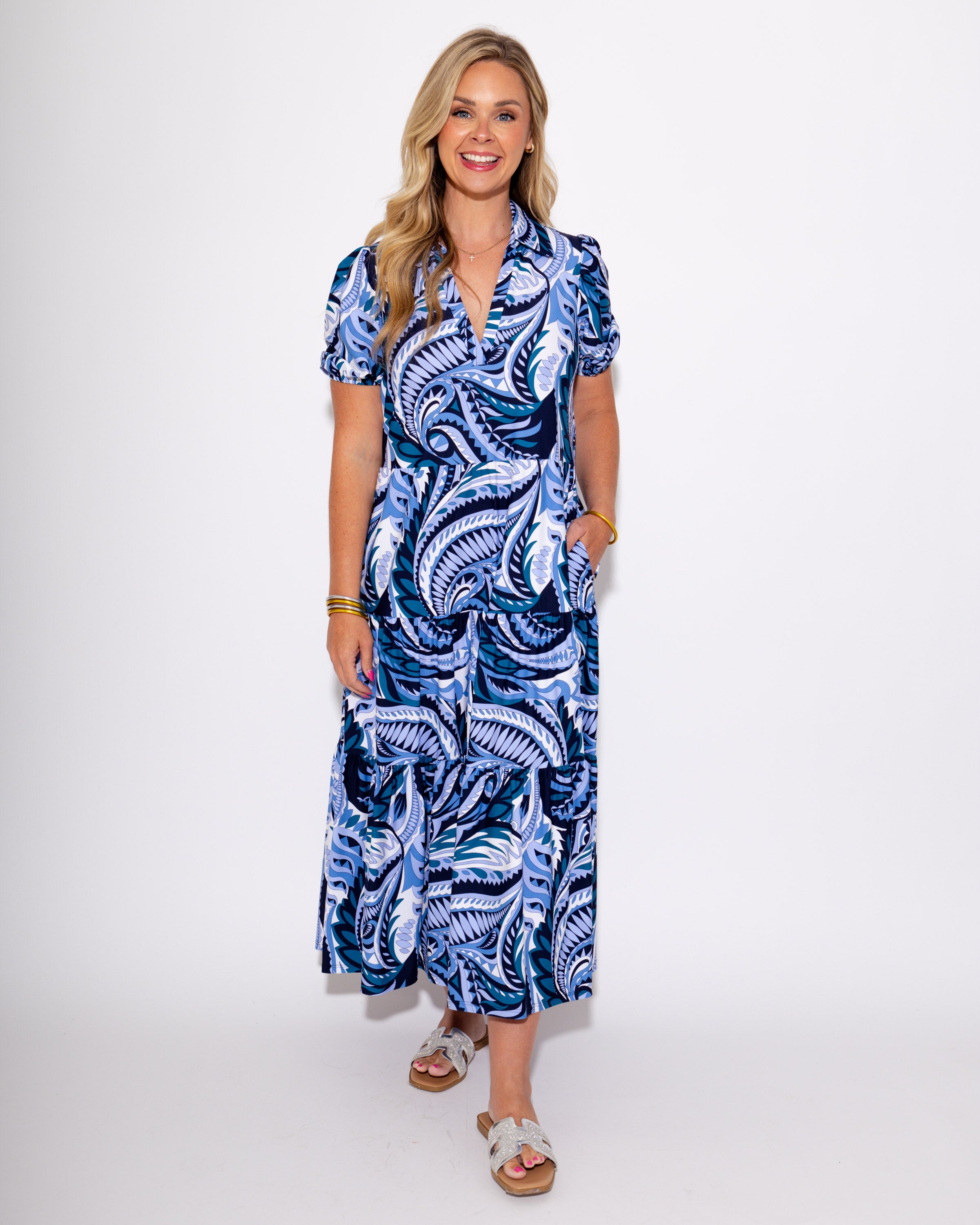 Jude Connally | Portia Dress in Sundance Paisley